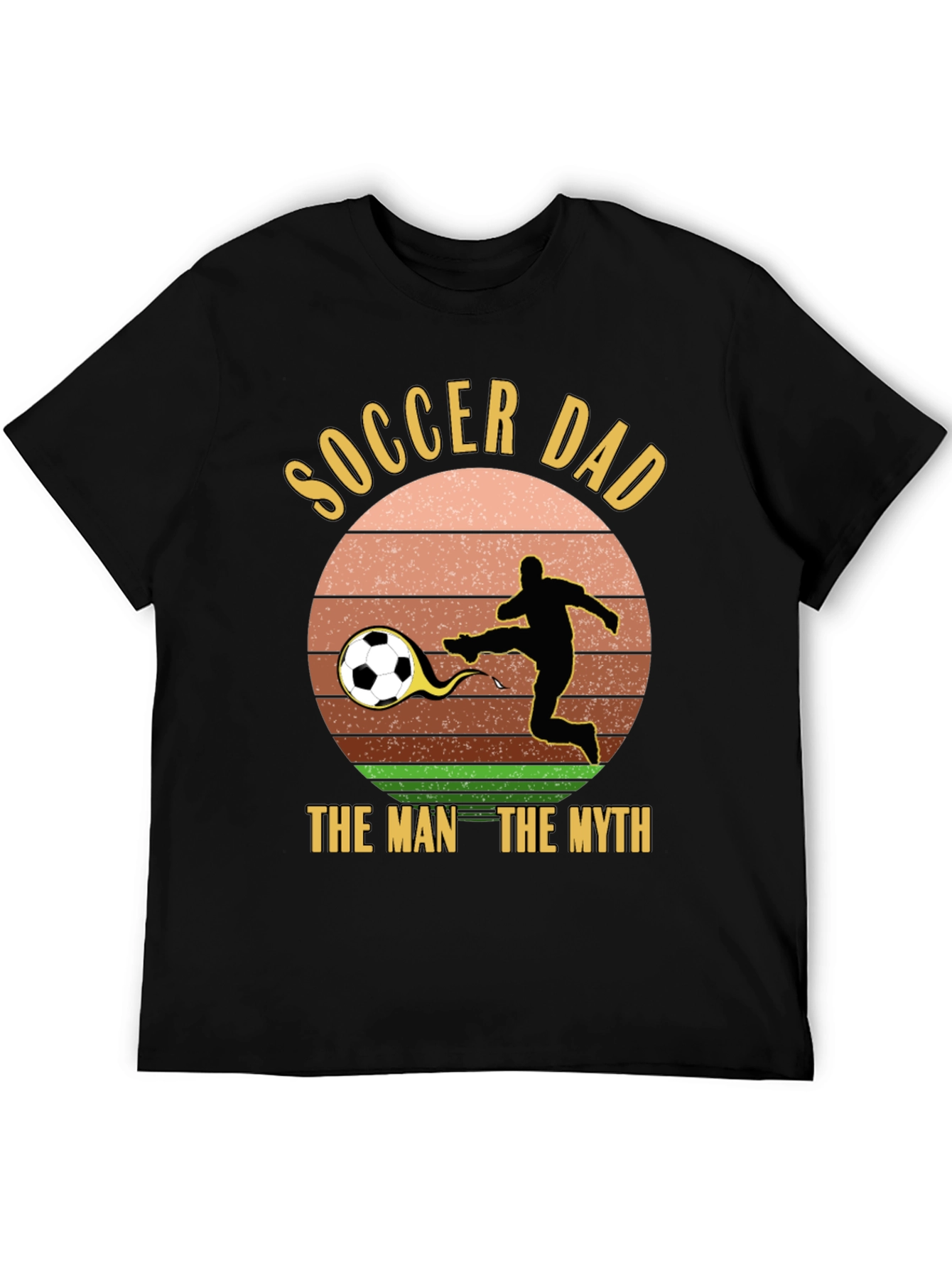 Soccer Dad Graphic T-Shirt - The Man The Myth