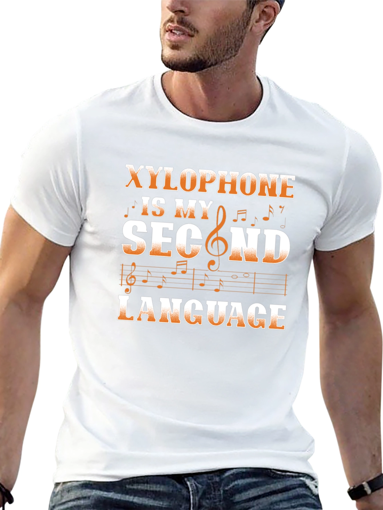 Xylophone is My Second Language Graphic Tee