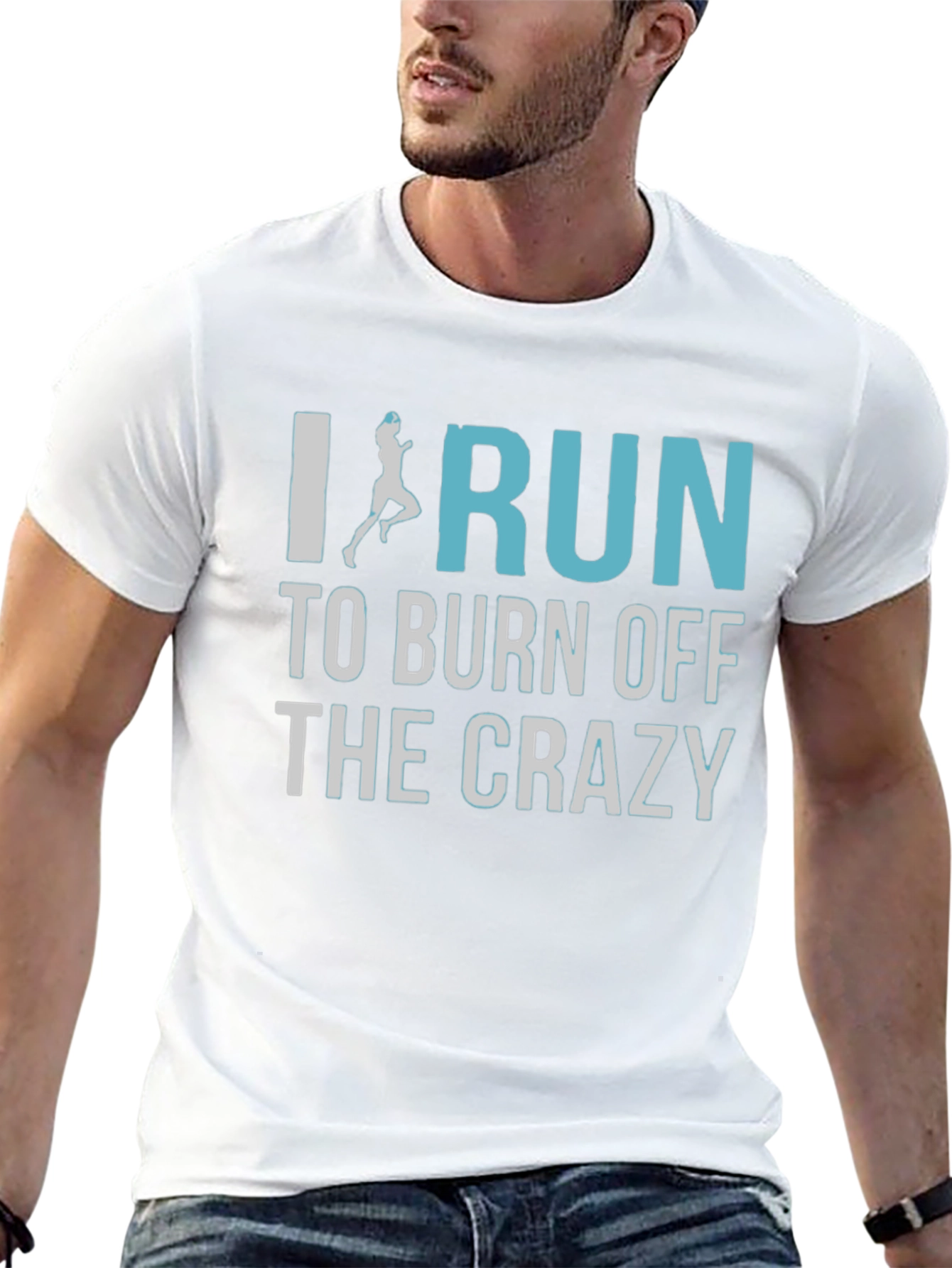 I Run to Burn Off The Crazy T-Shirt