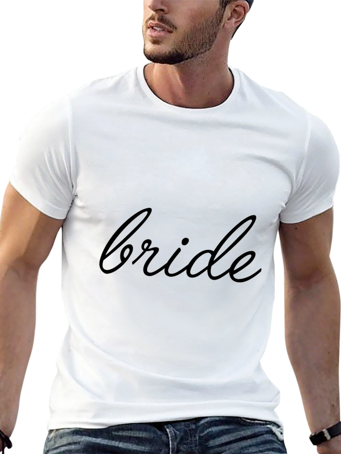 Bride Script T-Shirt - Wedding Day Apparel