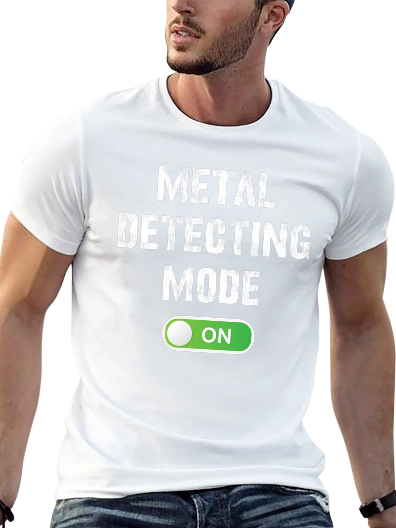 Metal Detecting Mode On T-Shirt