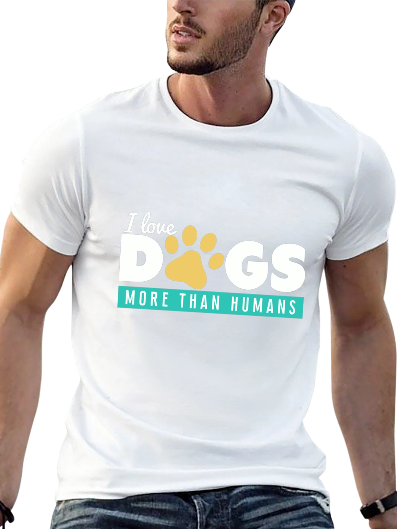 I Love Dogs More Than Humans T-Shirt
