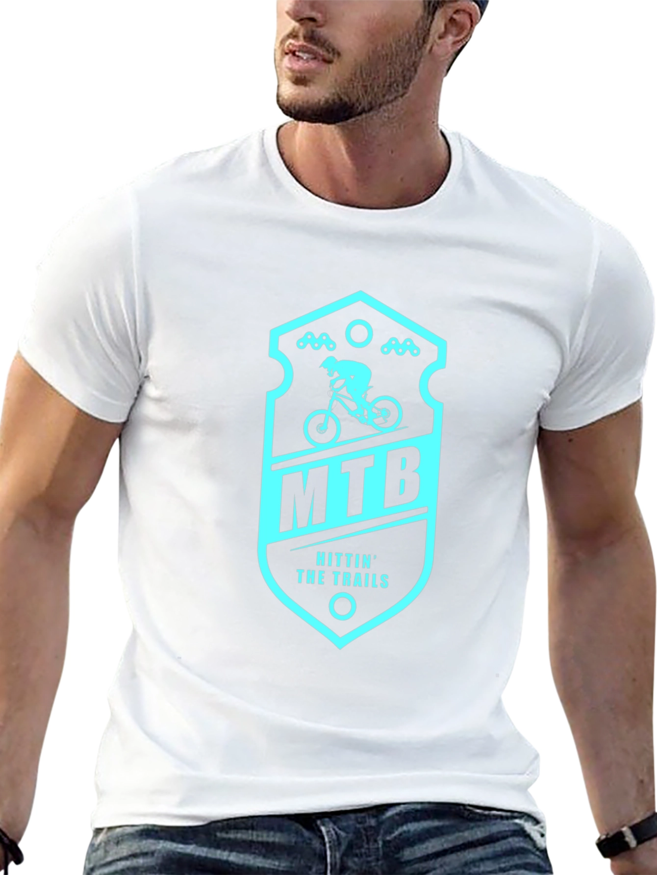 MTB Hitting The Trails Graphic Tee