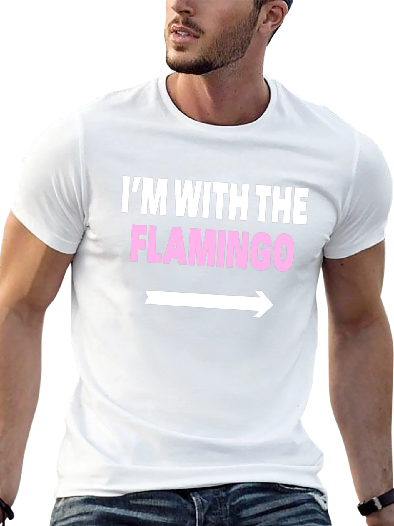 Im With The Flamingo T-Shirt