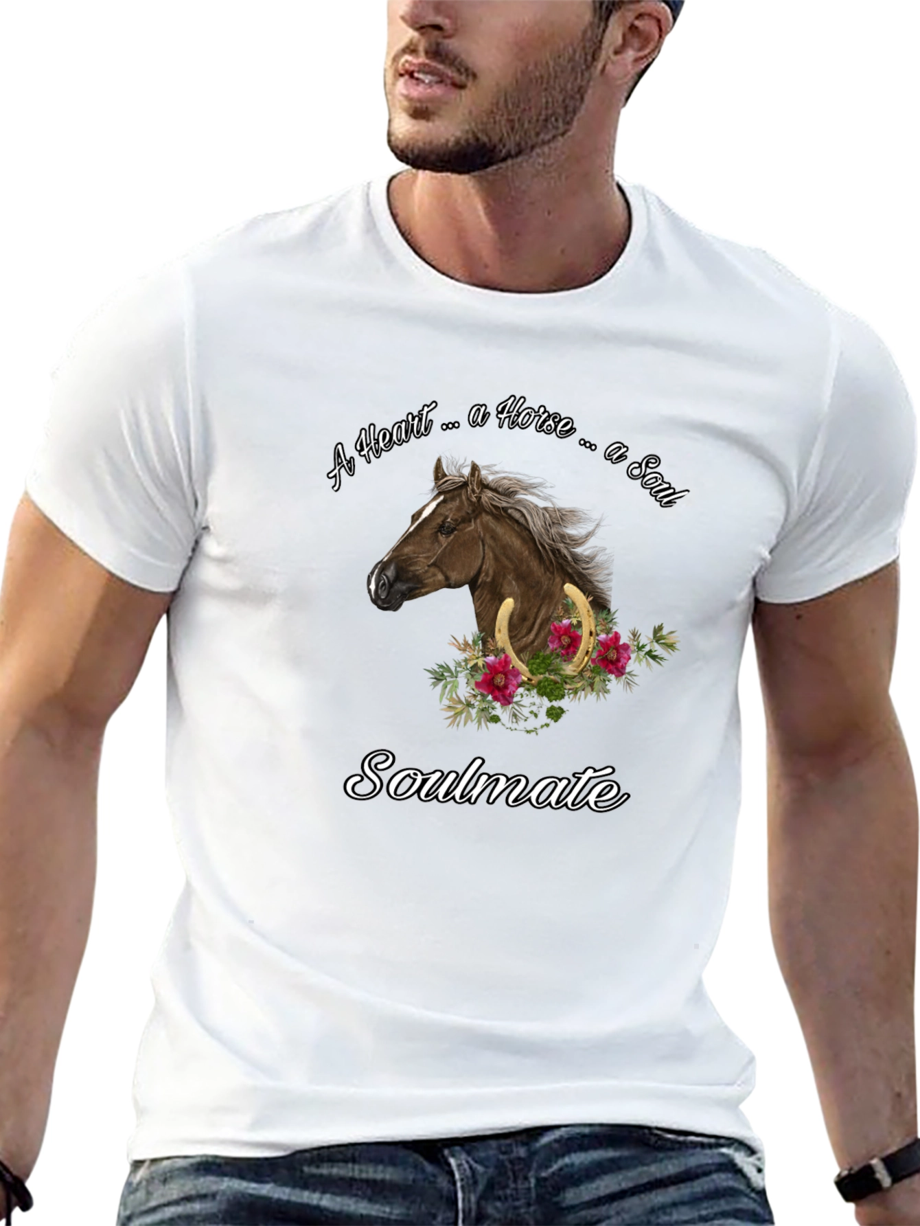 Horse Soulmate Graphic T-Shirt