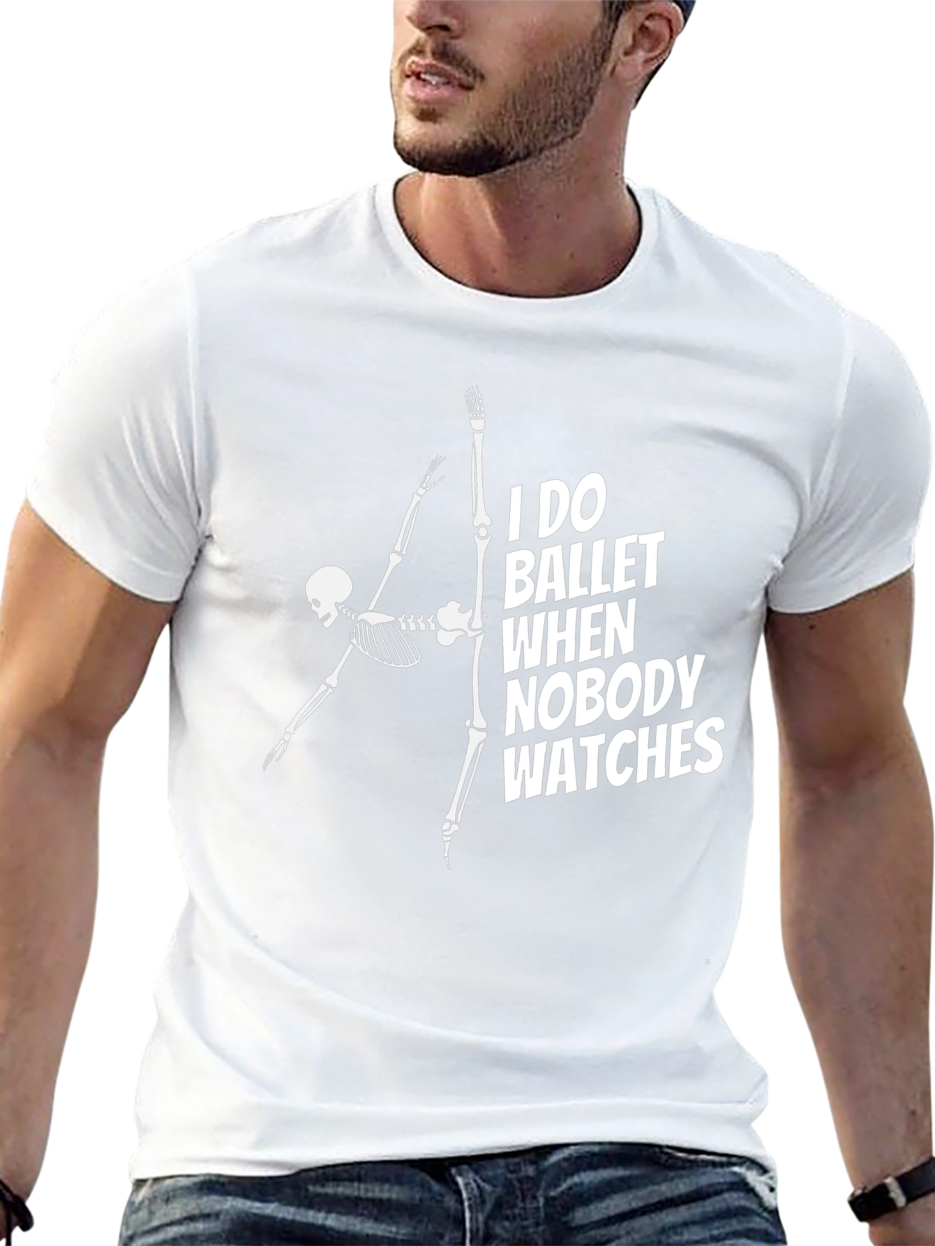 Skeleton Ballet T-Shirt - Dance When Nobody Watches