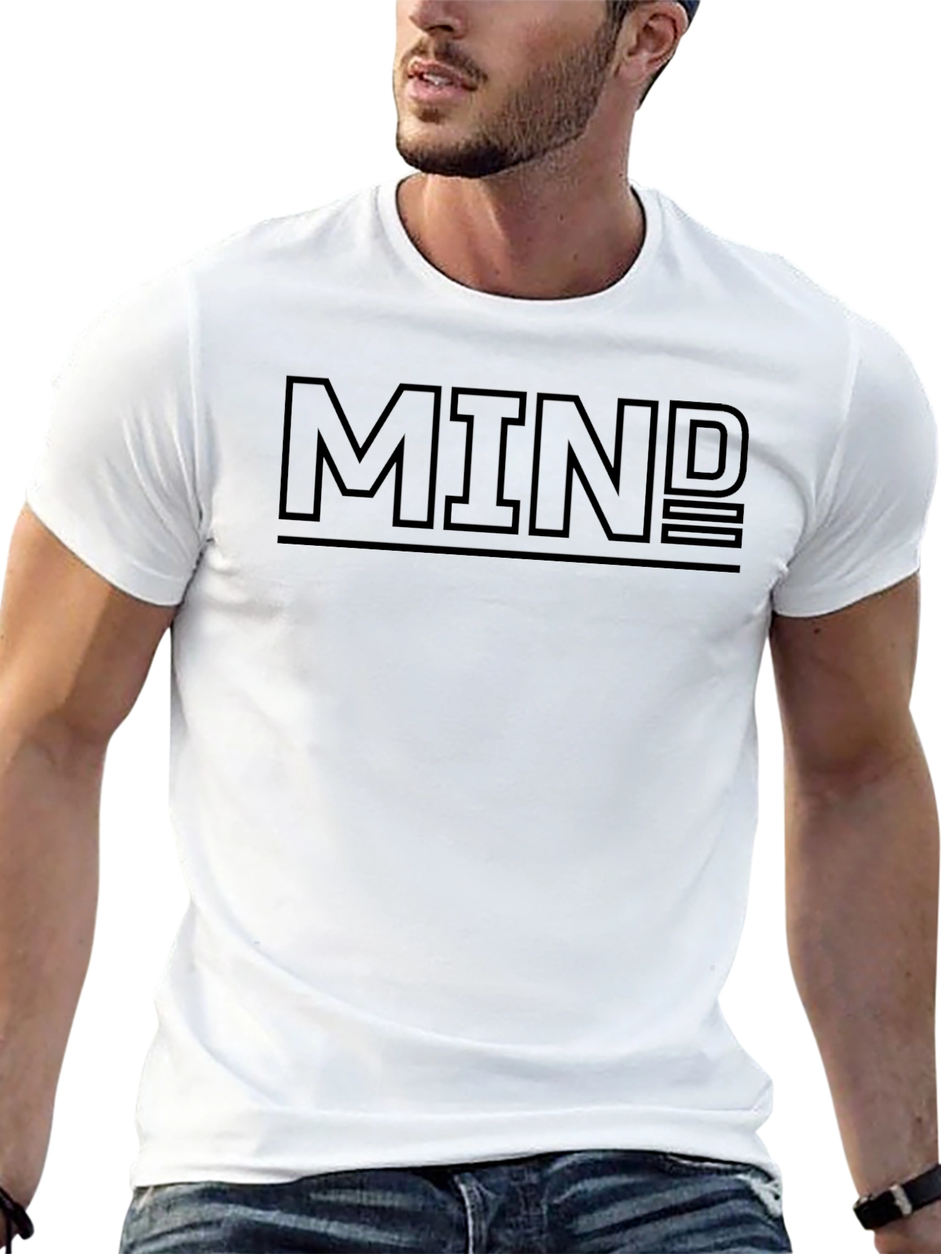 MIND Graphic Tee - Modern Minimalist Design