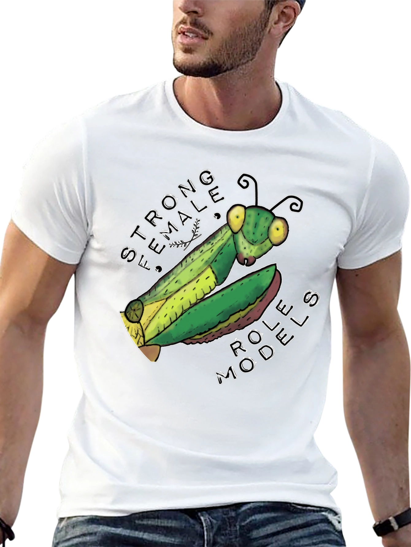 Strong Female Role Models Mantis T-Shirt