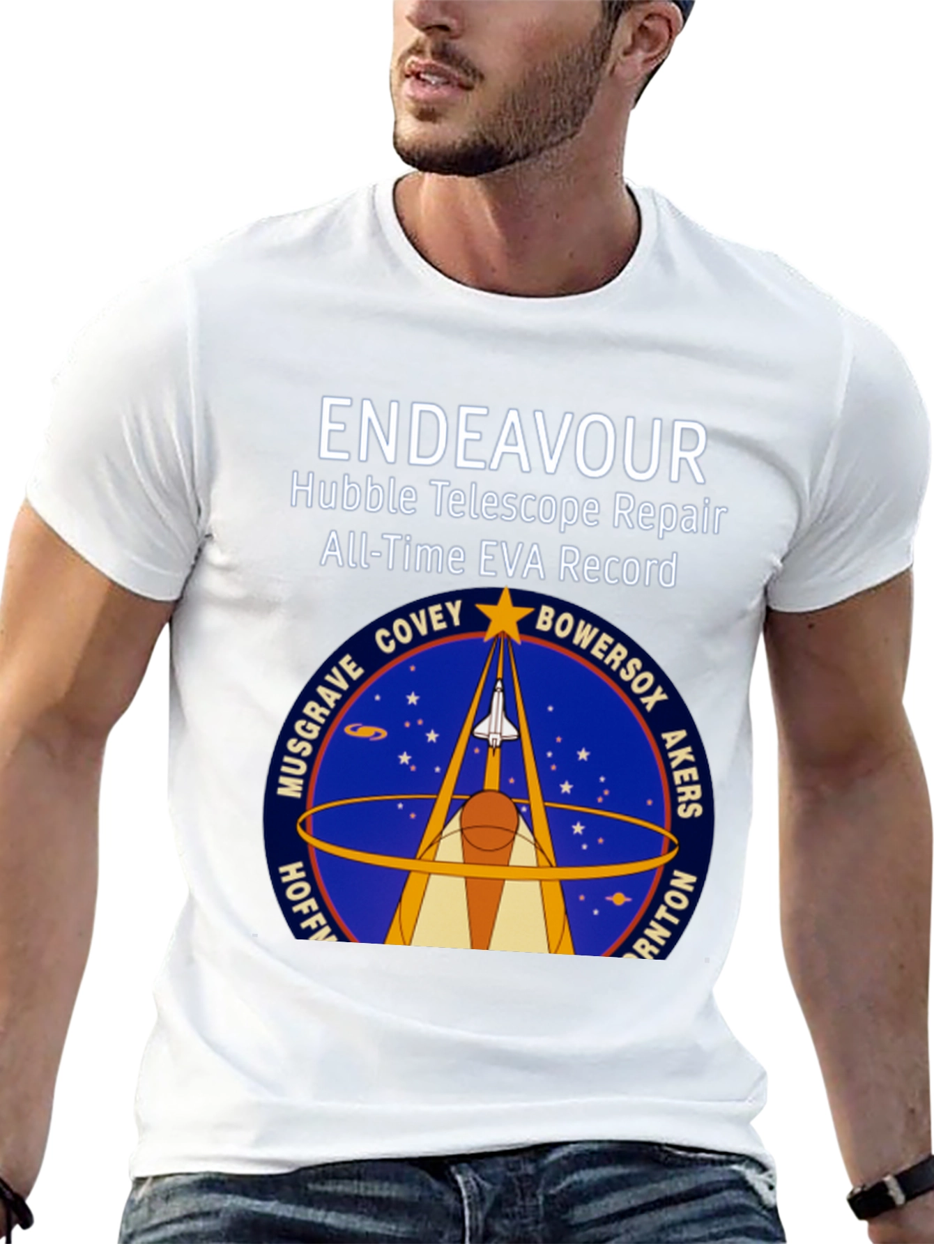Endeavour Hubble Telescope Repair T-Shirt