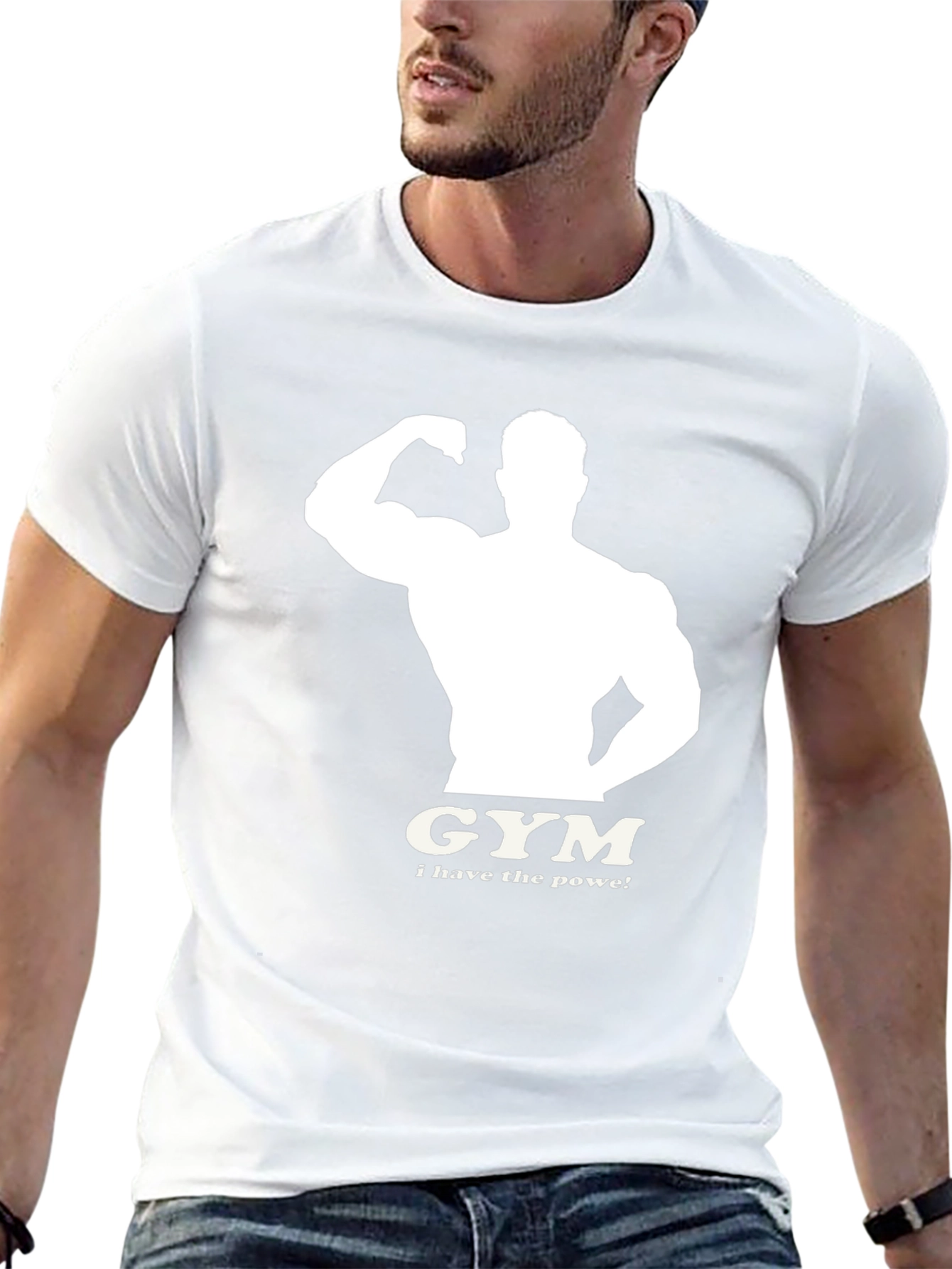 Gym Muscle T-Shirt - I Have the Power!