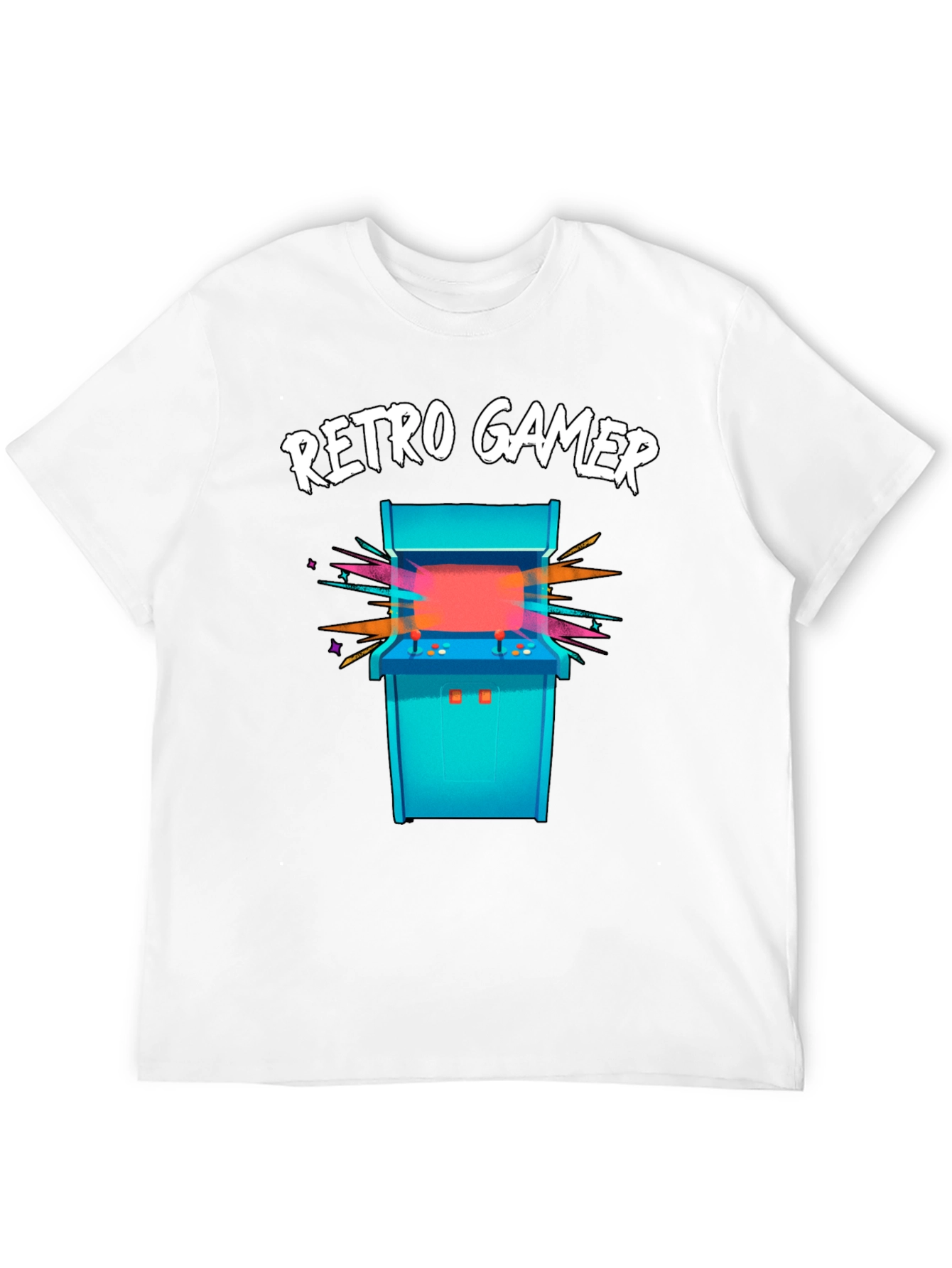 Retro Gamer Arcade T-Shirt - Black