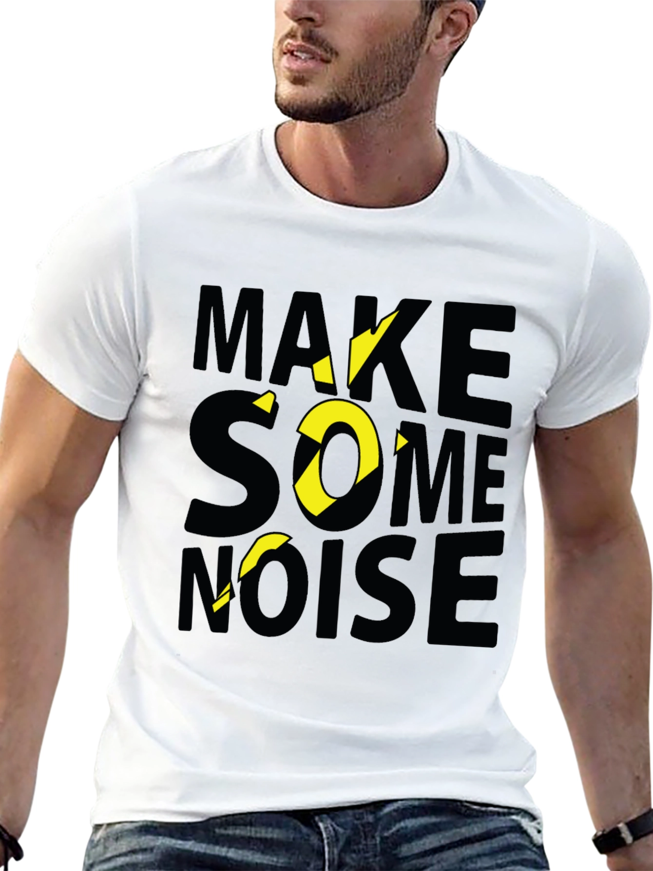 Make Some Noise Graphic T-Shirt