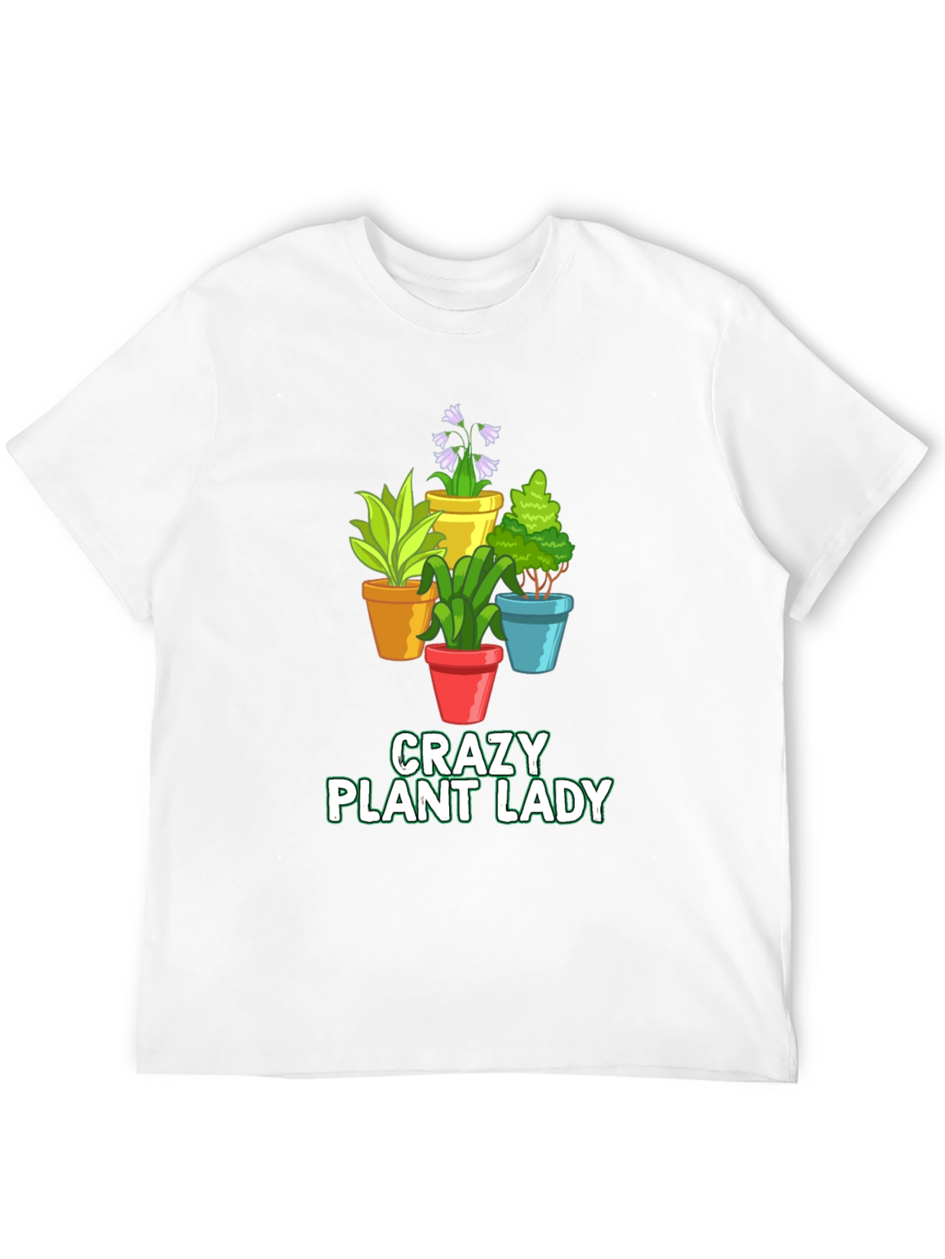 Crazy Plant Lady Graphic T-Shirt