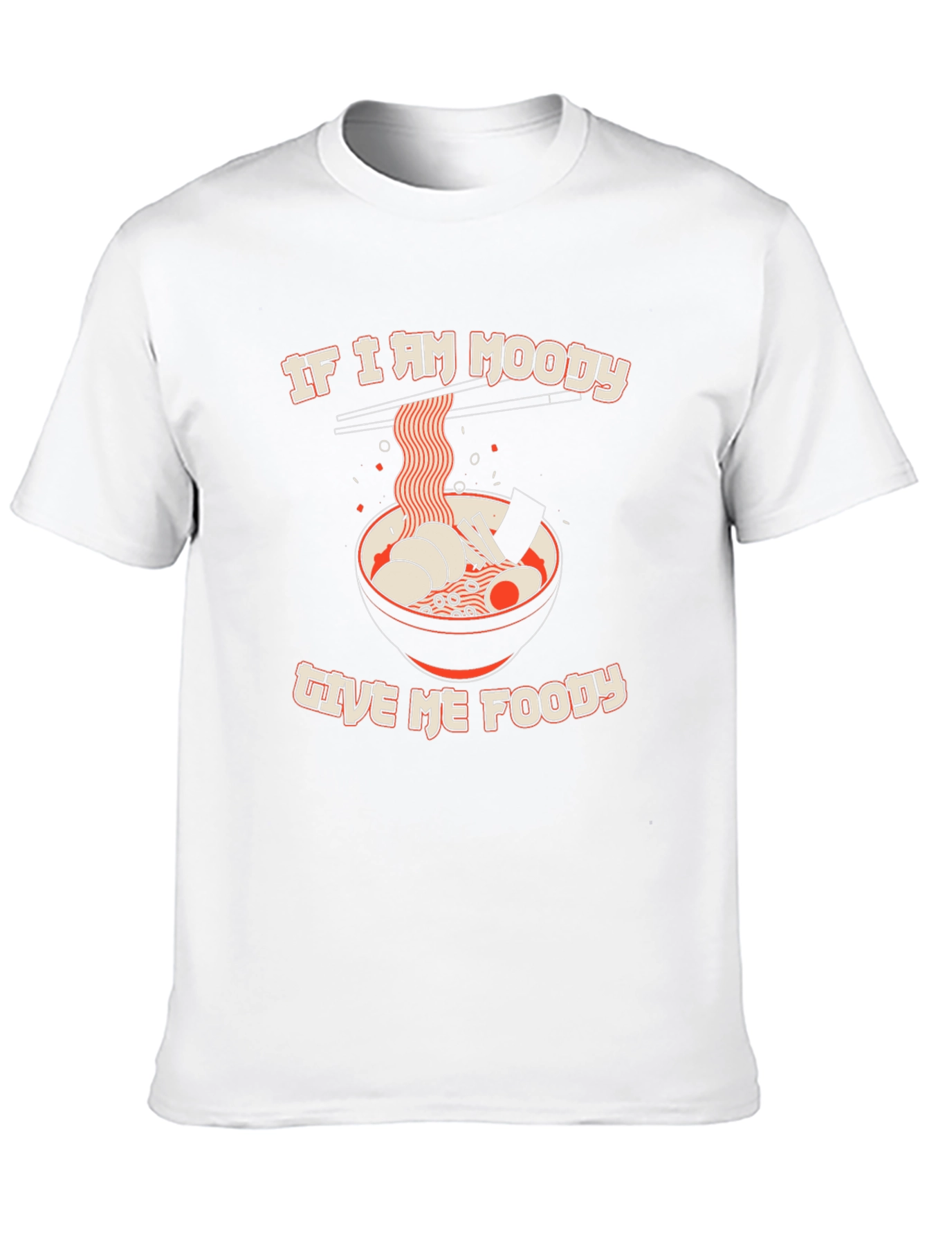 Moody Foody Ramen Graphic T-Shirt