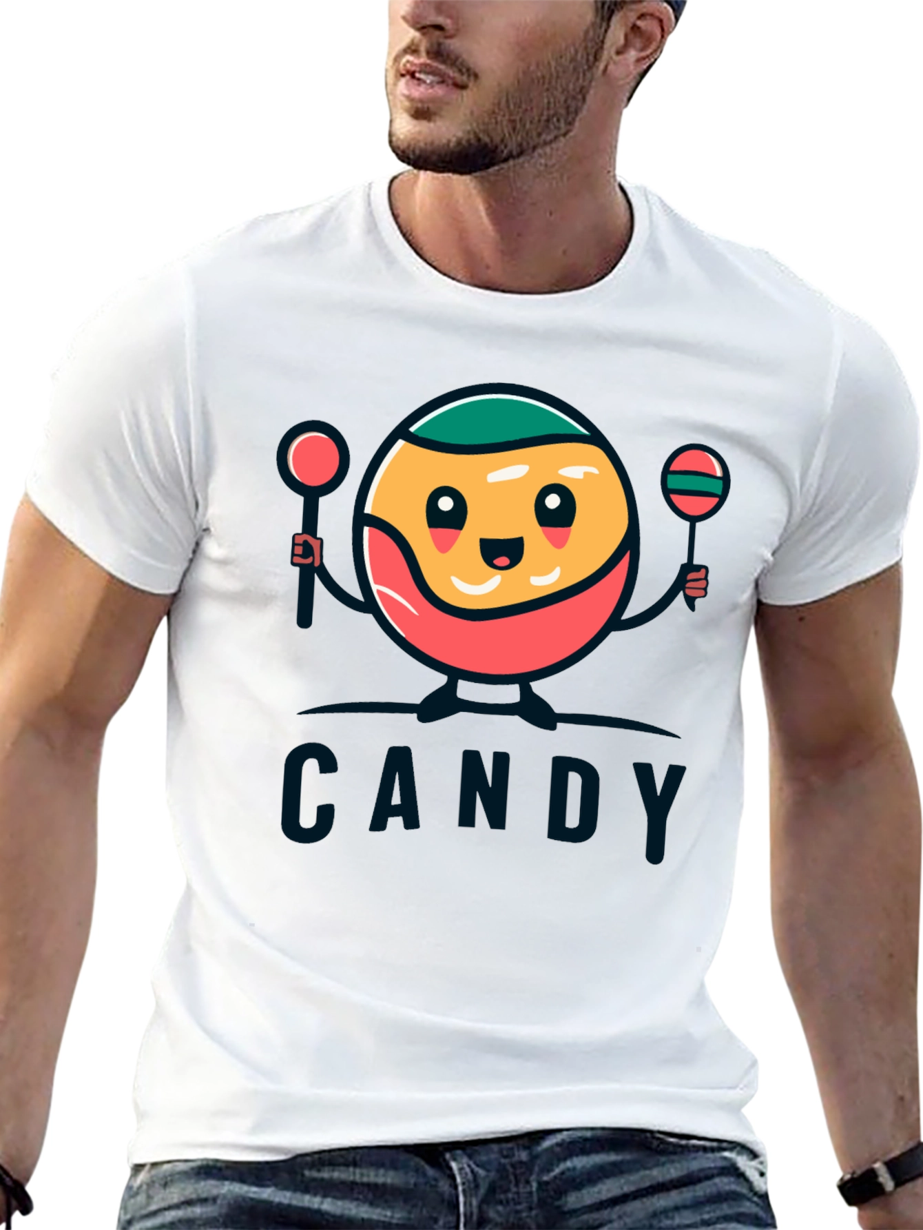 Fun Candy Graphic T-Shirt