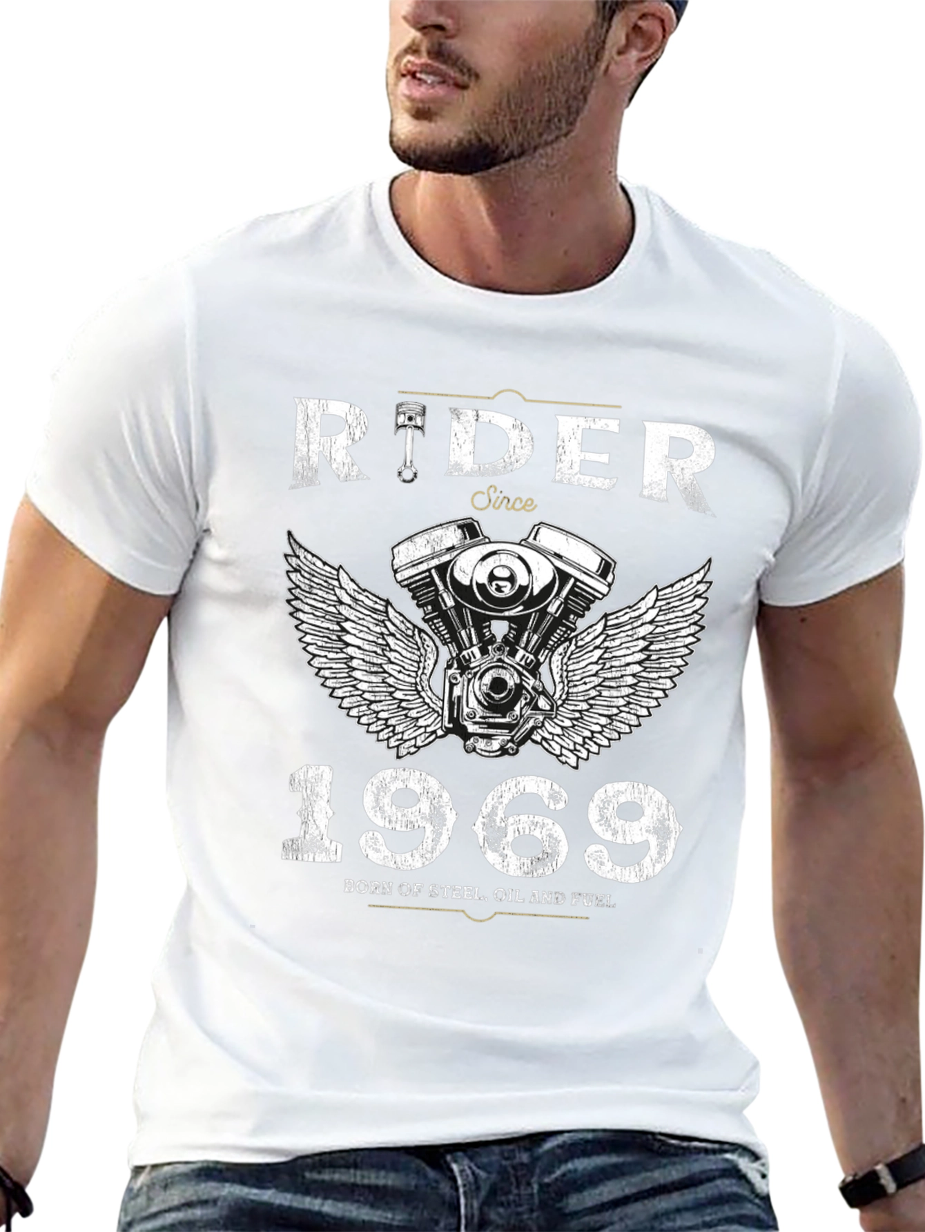 Rider Since 1969 Graphic T-Shirt