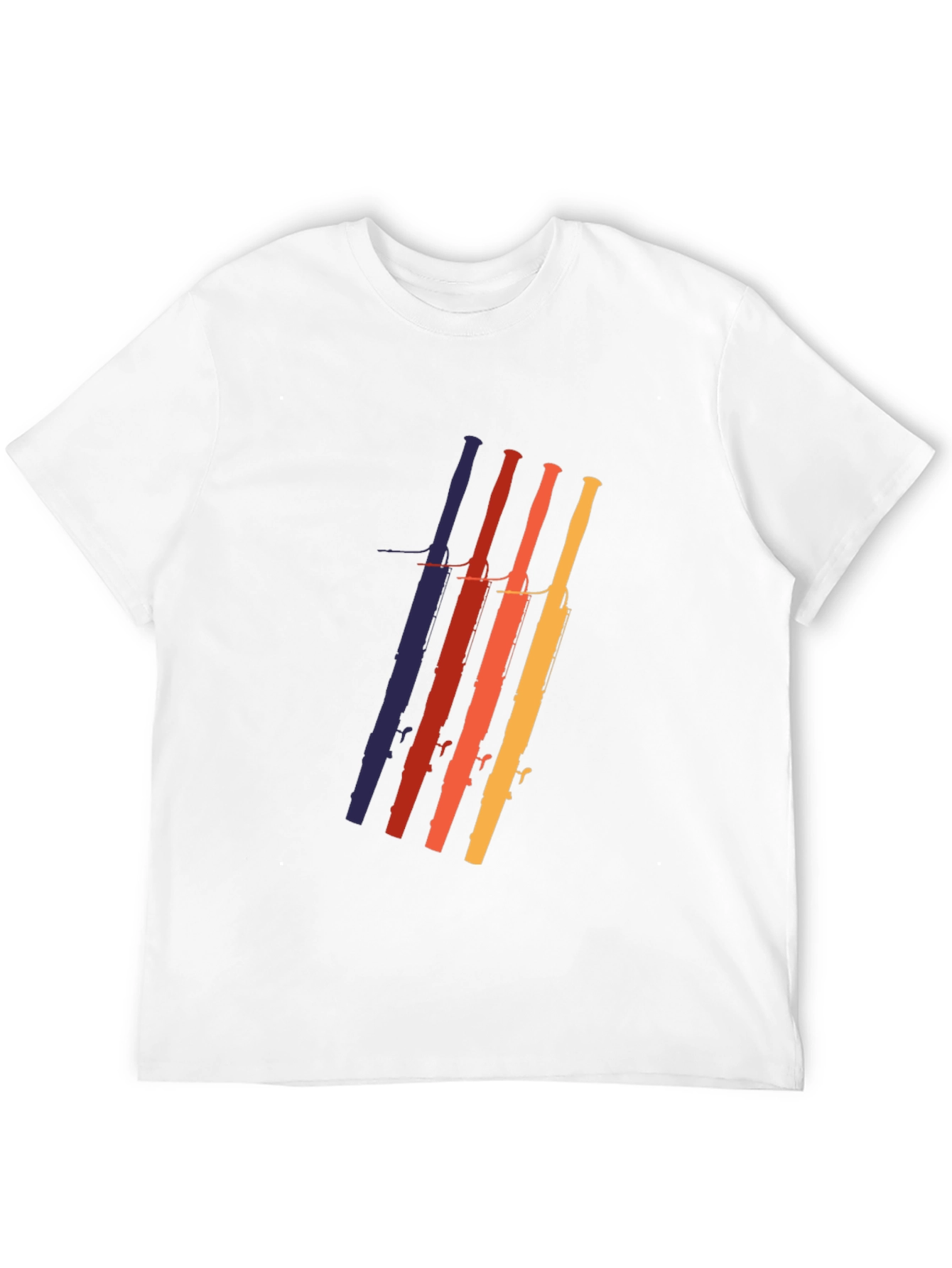 Retro Oboe Music T-Shirt - Cool Instrument Design