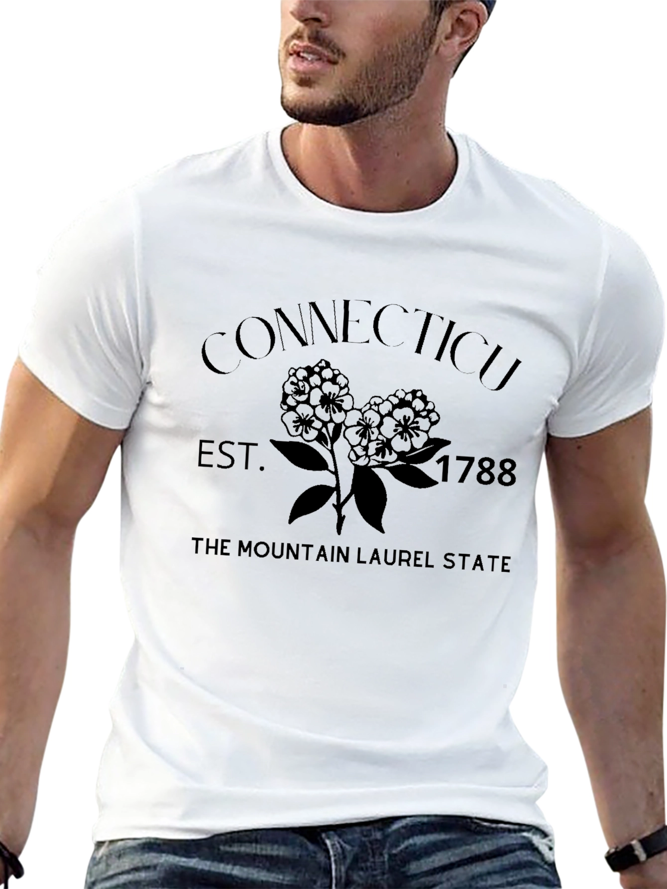 Connecticut Mountain Laurel State T-Shirt