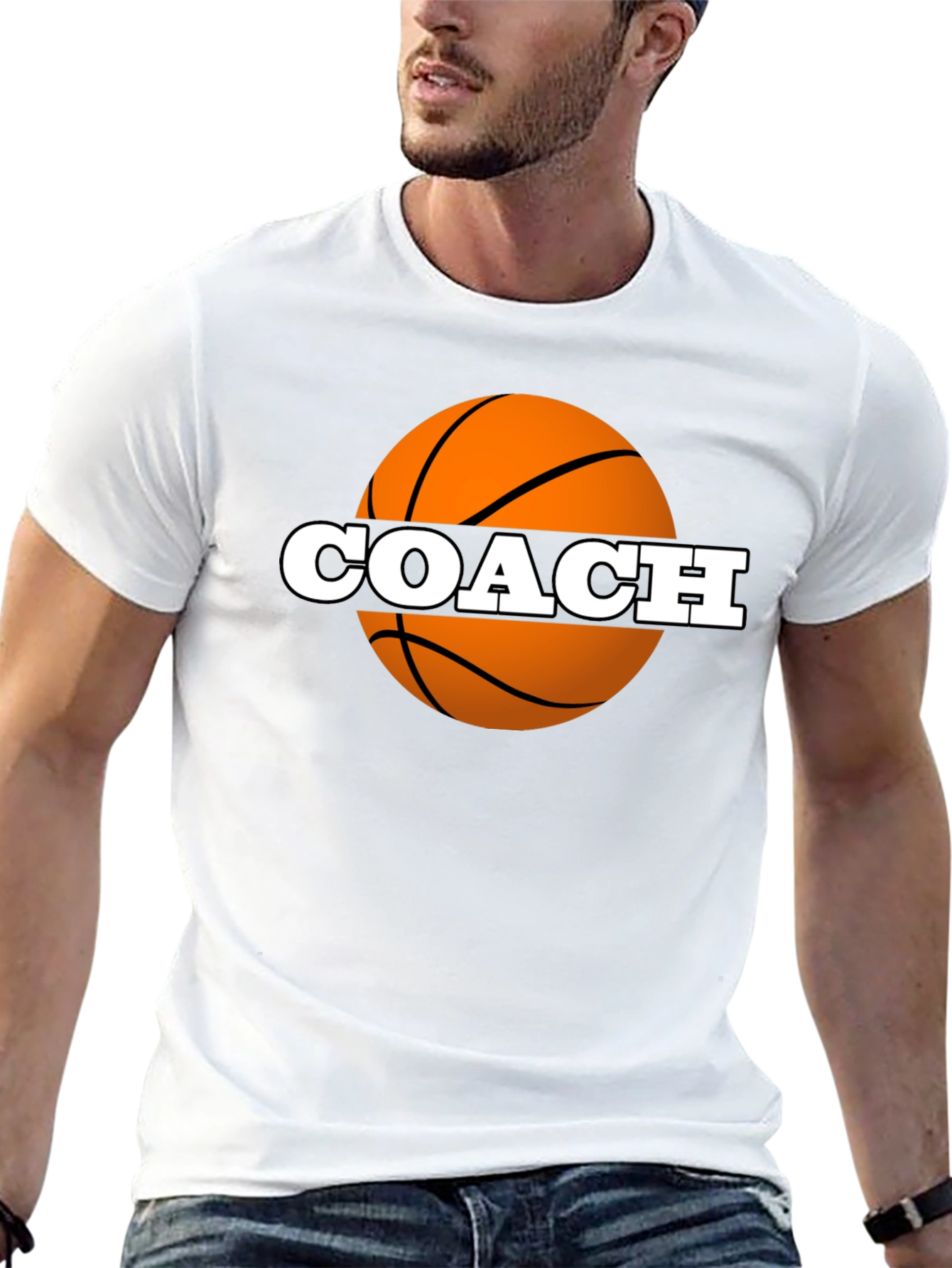 Basketball Coach T-Shirt - Sports Trainer Tee
