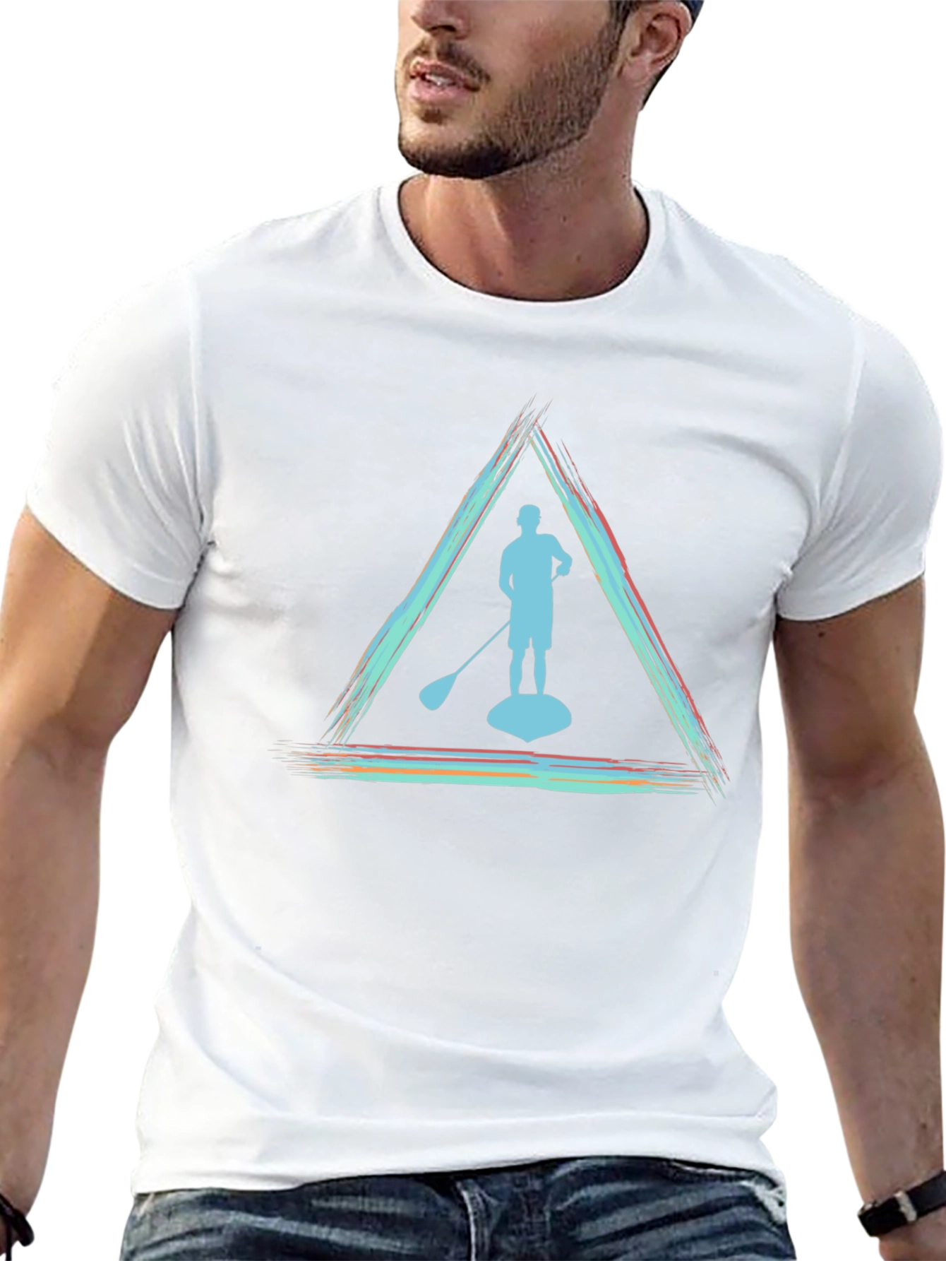 Paddle Board T-Shirt - Cool Graphic Tee