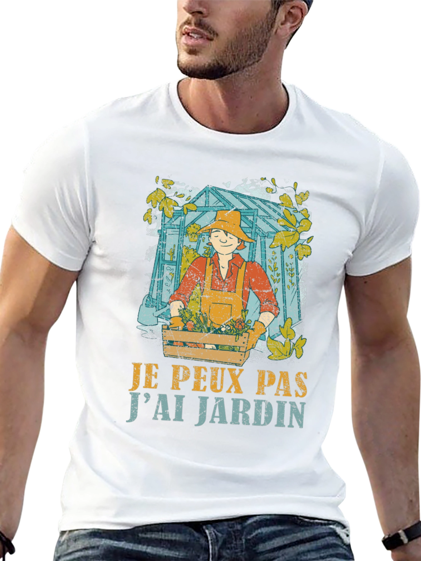 Gardener T-Shirt - Je Peux Pas Jai Jardin