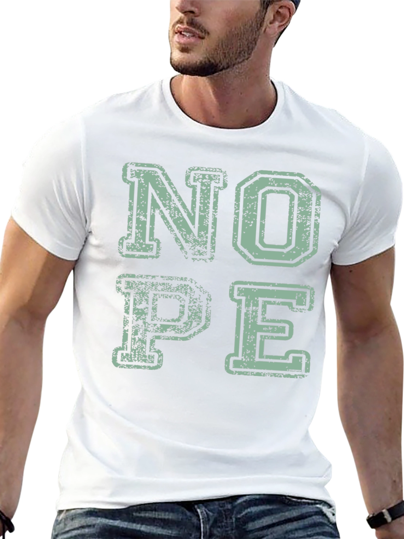 Retro NOPE Graphic T-Shirt