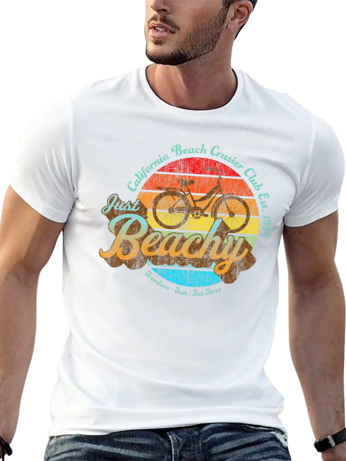 Just Beachy Graphic Tee