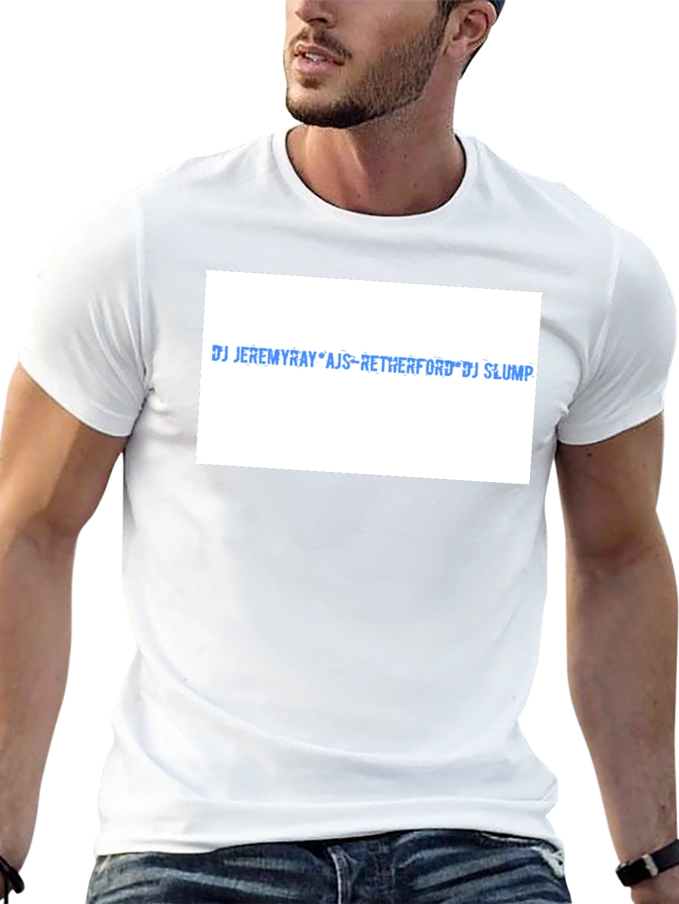 DJ Jeremyray Graphic Tee - Black Cotton T-Shirt