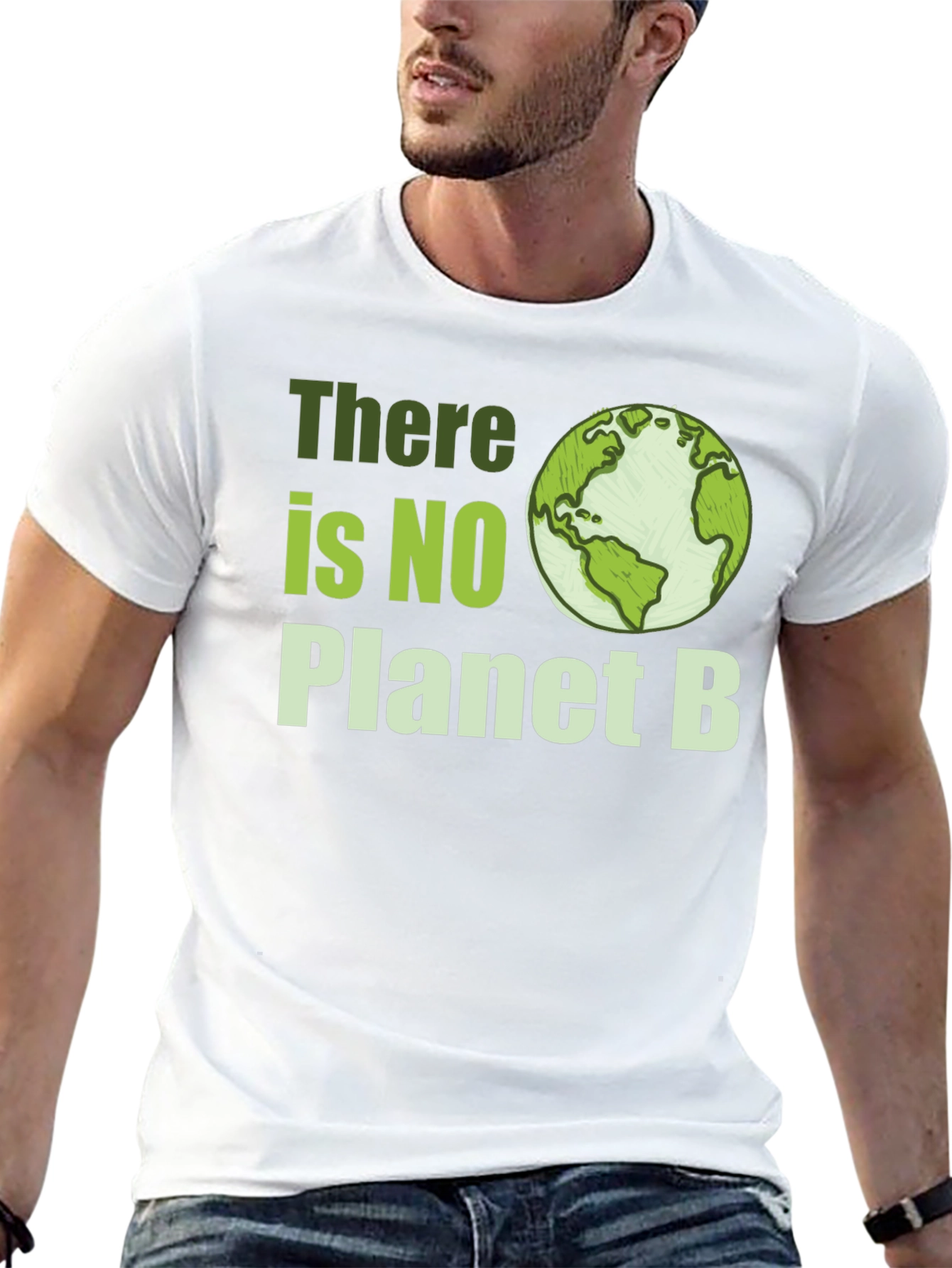 Eco-Friendly No Planet B Graphic Tee