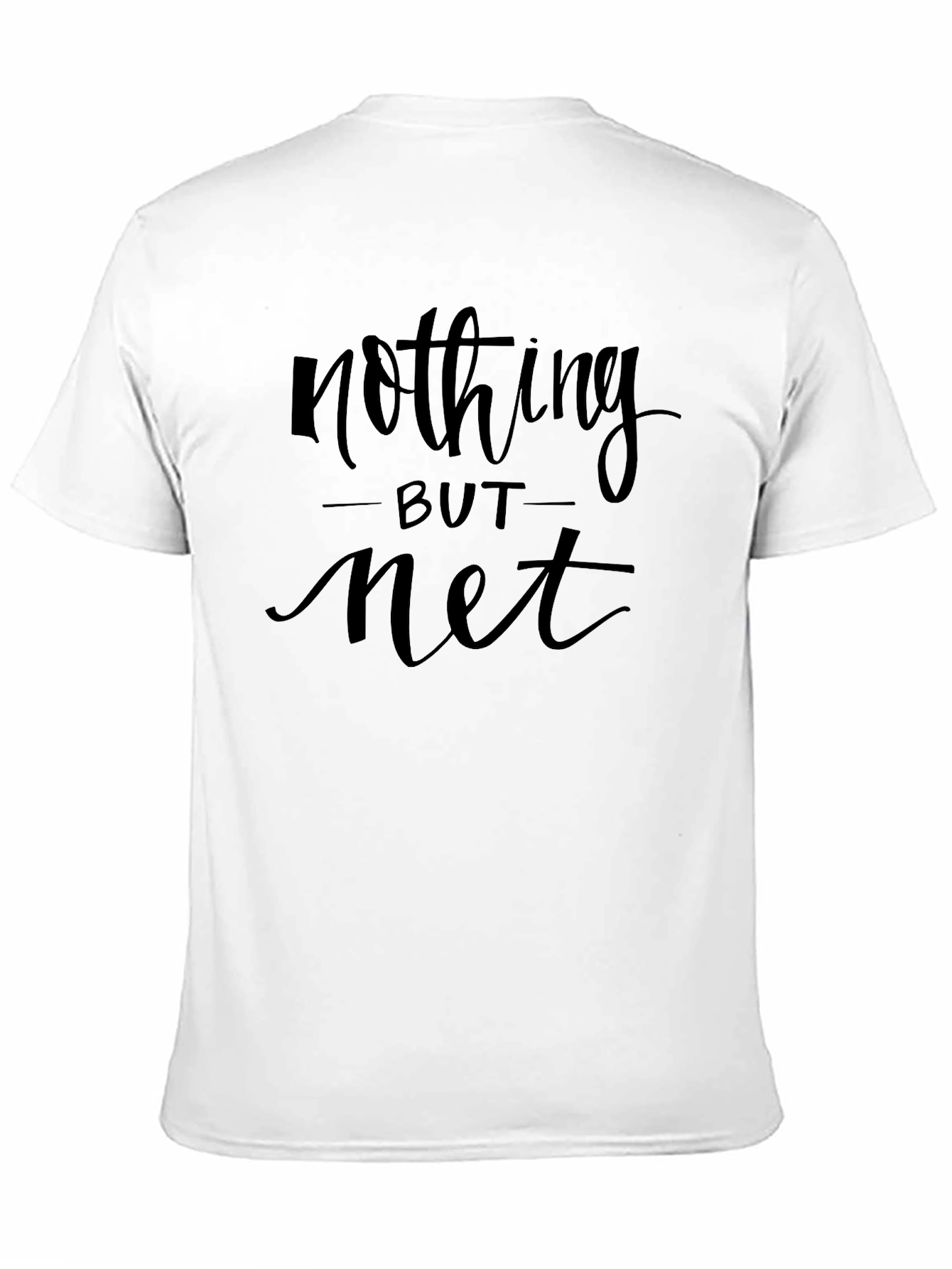 Nothing But Net Graphic Tee - Basketball T-Shirt