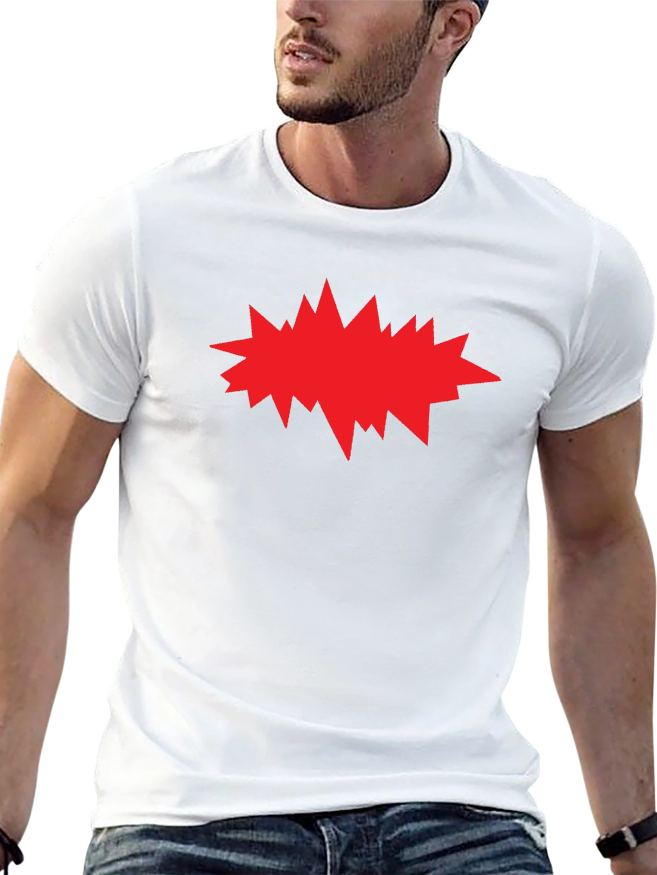 Explosion Graphic Black T-Shirt