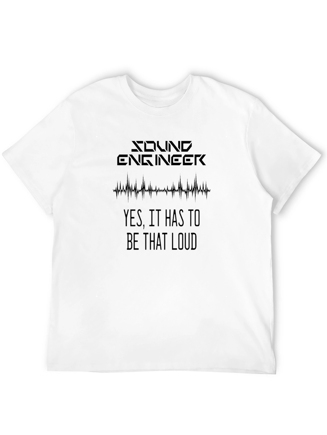 Sound Engineer Loud Graphic T-Shirt
