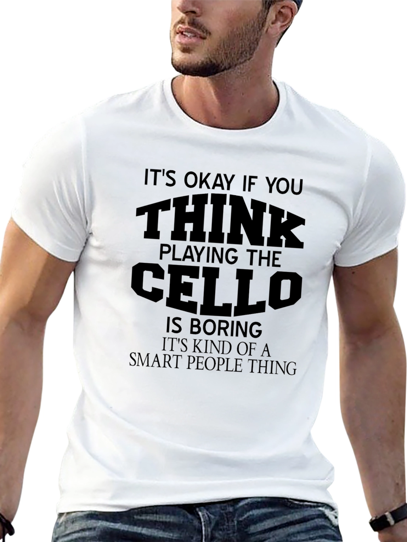 Cello Player Humor T-Shirt