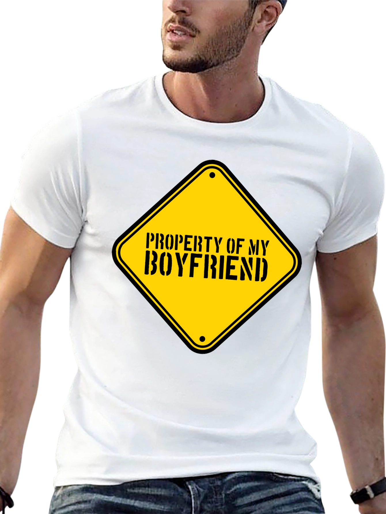 Property of My Boyfriend Graphic Tee