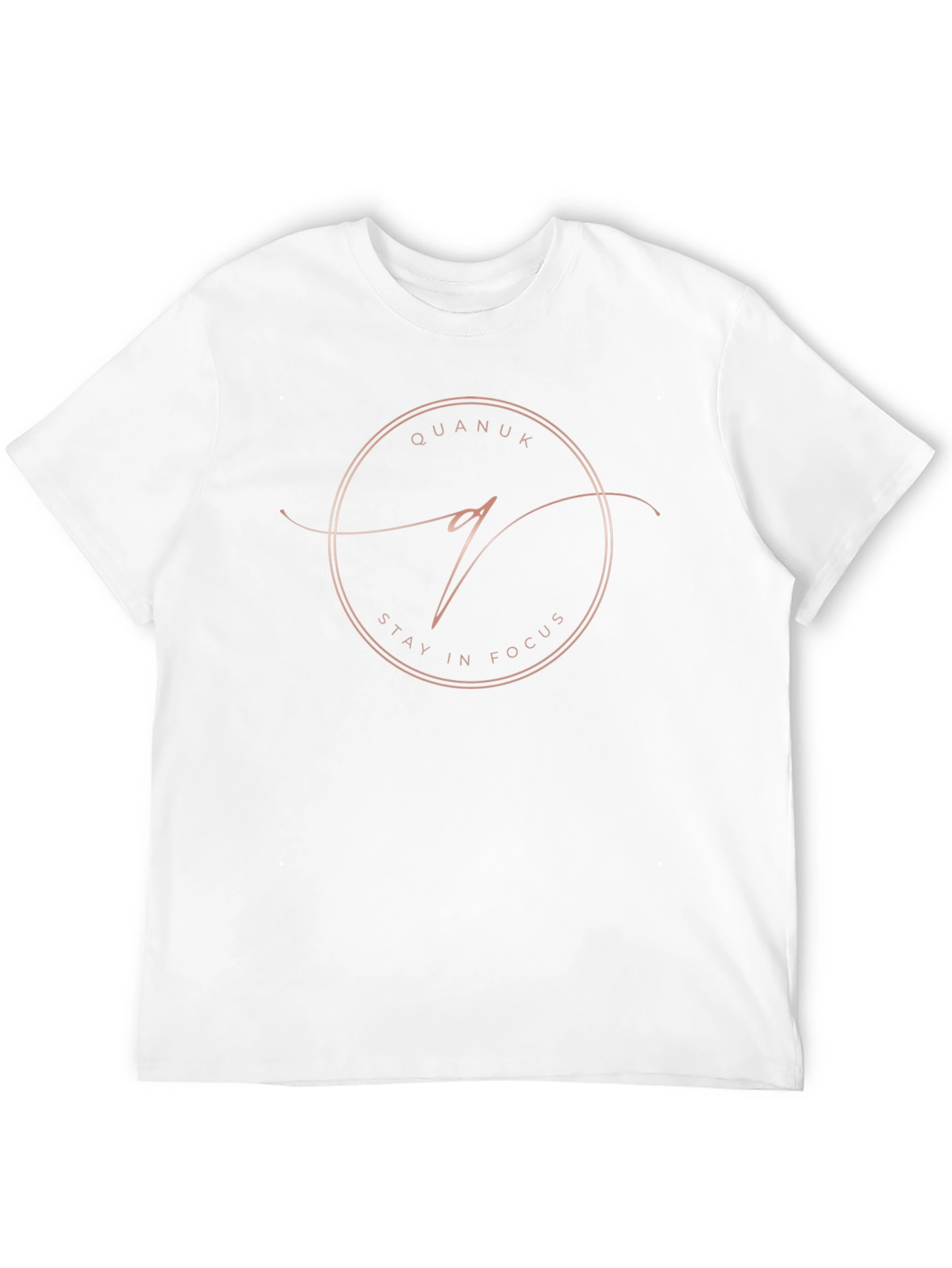 Quanuk Stay In Focus Black Graphic Tee