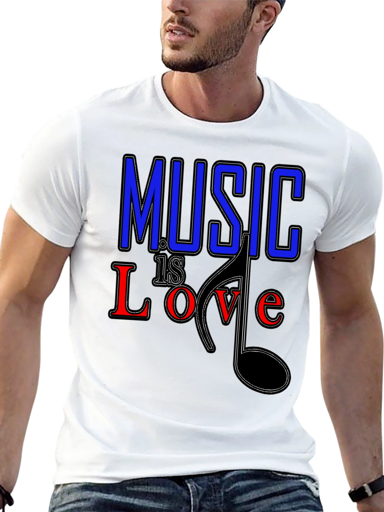 Music is Love T-Shirt