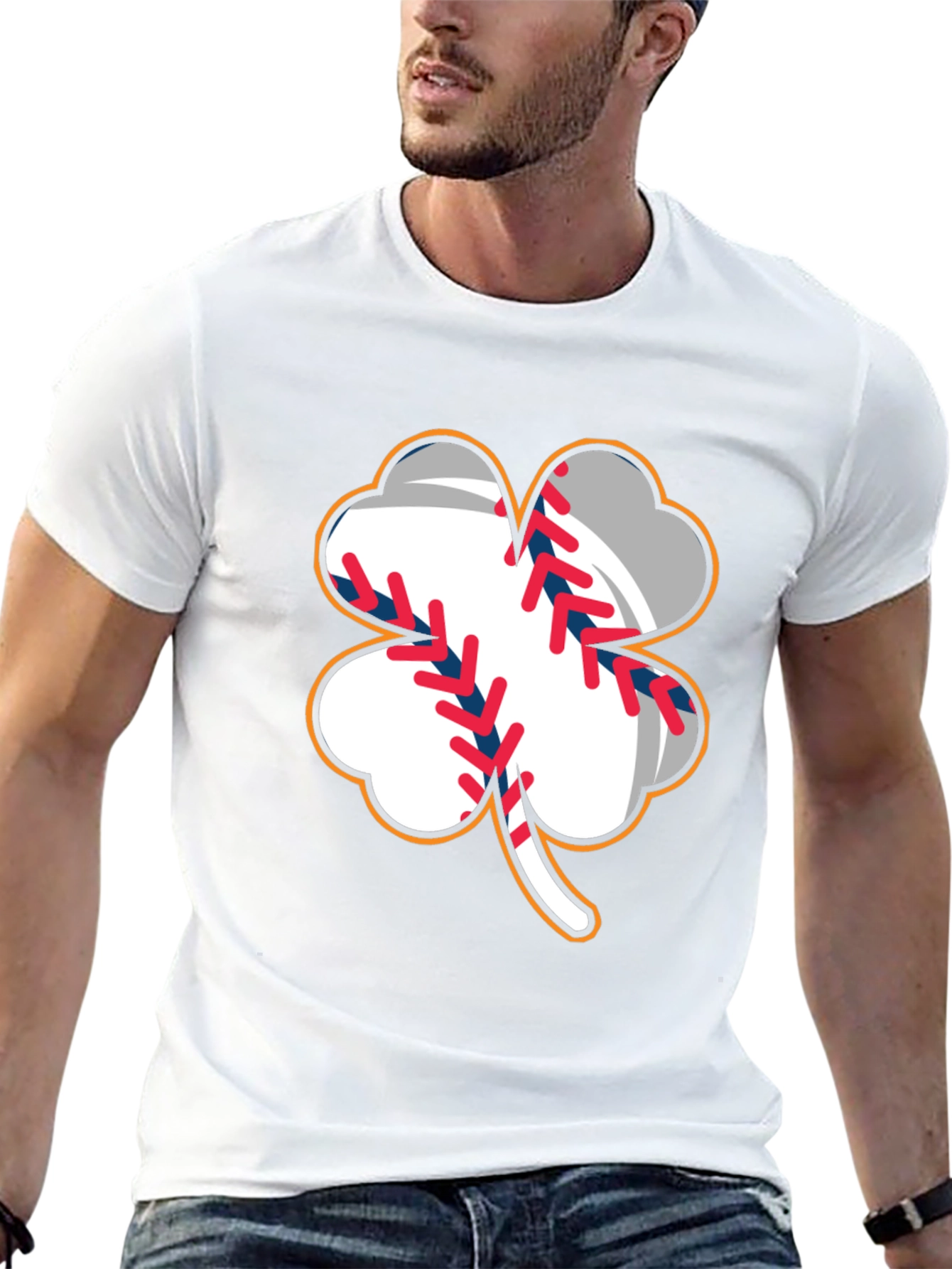 Baseball Shamrock T-Shirt St. Patricks Day