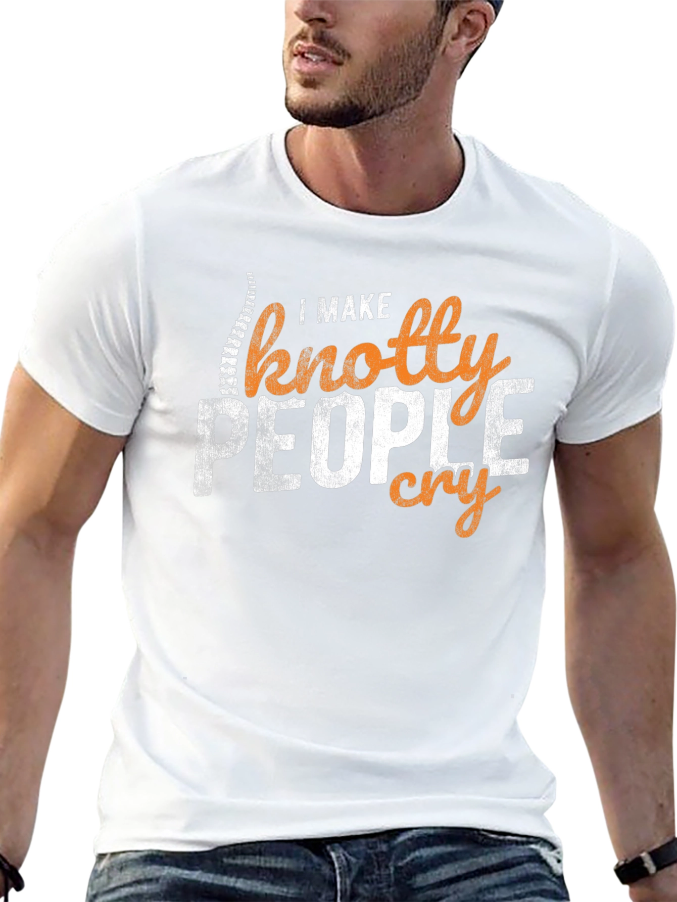 Funny Chiropractic T-Shirt - Knotty People
