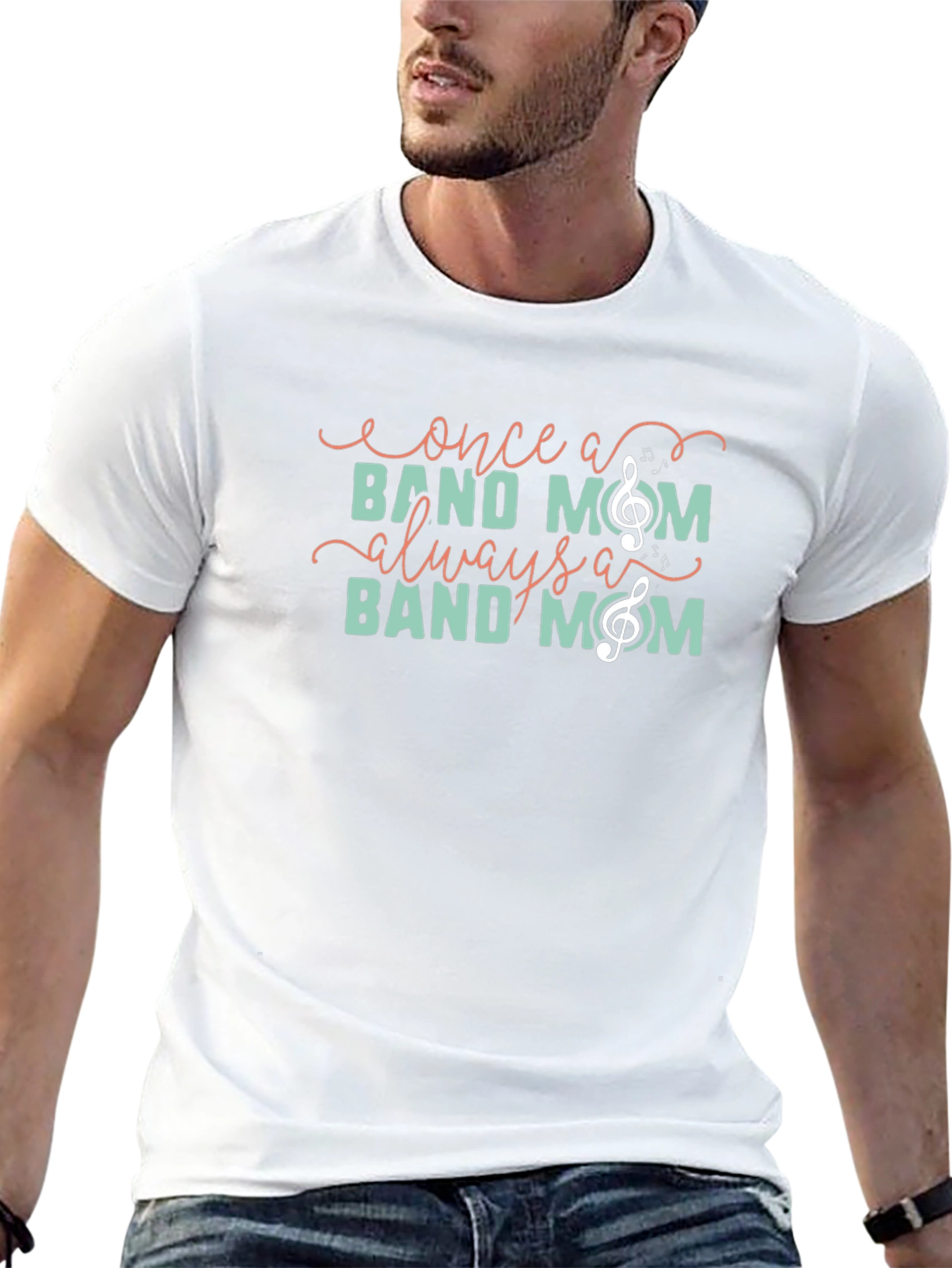 Once a Band Mom Always a Band Mom T-Shirt
