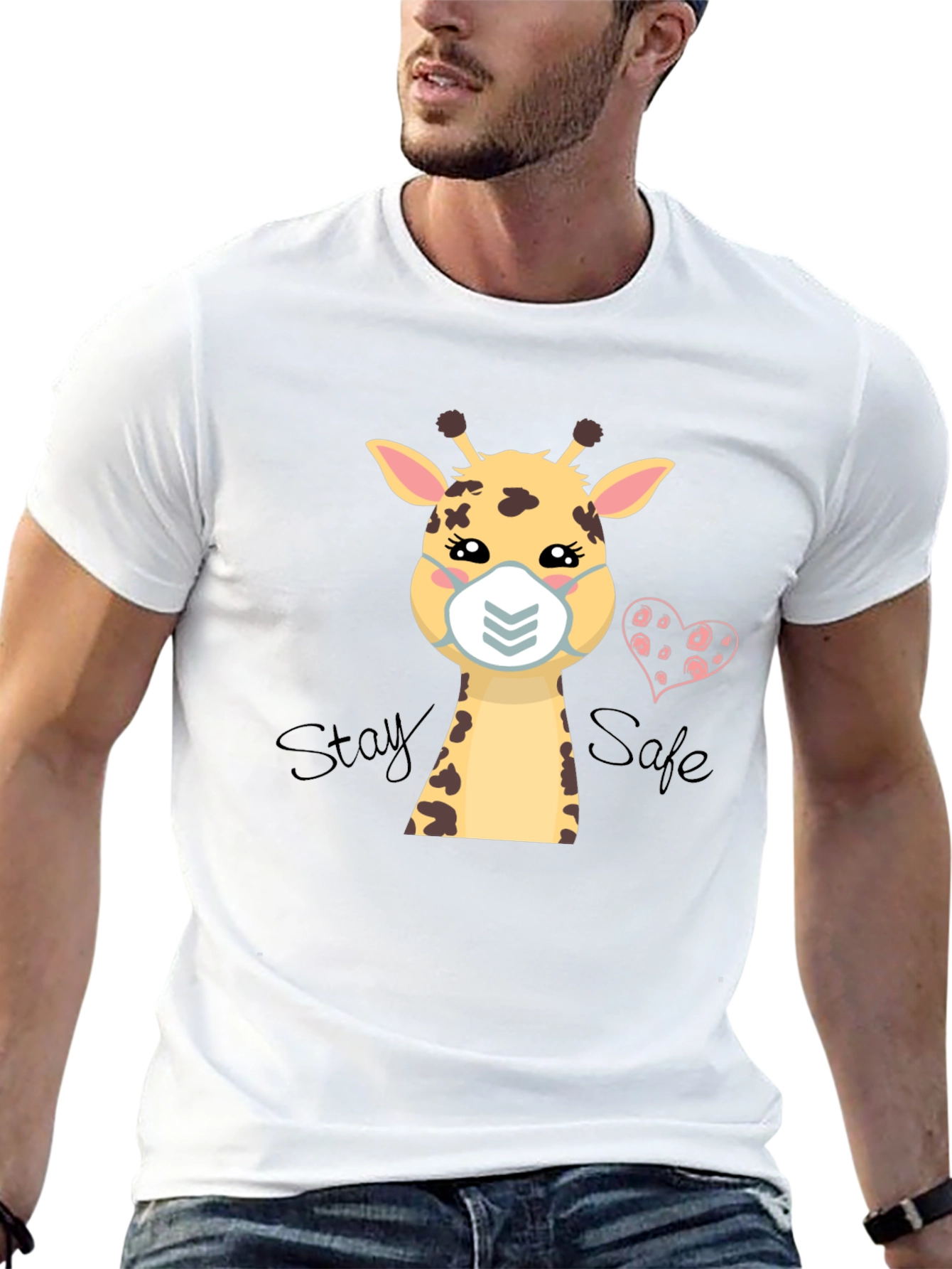Stay Safe Giraffe T-Shirt