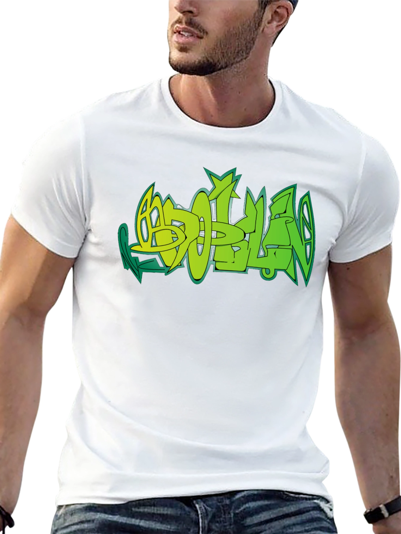 Graffiti Style Graphic T-Shirt - Urban Streetwear