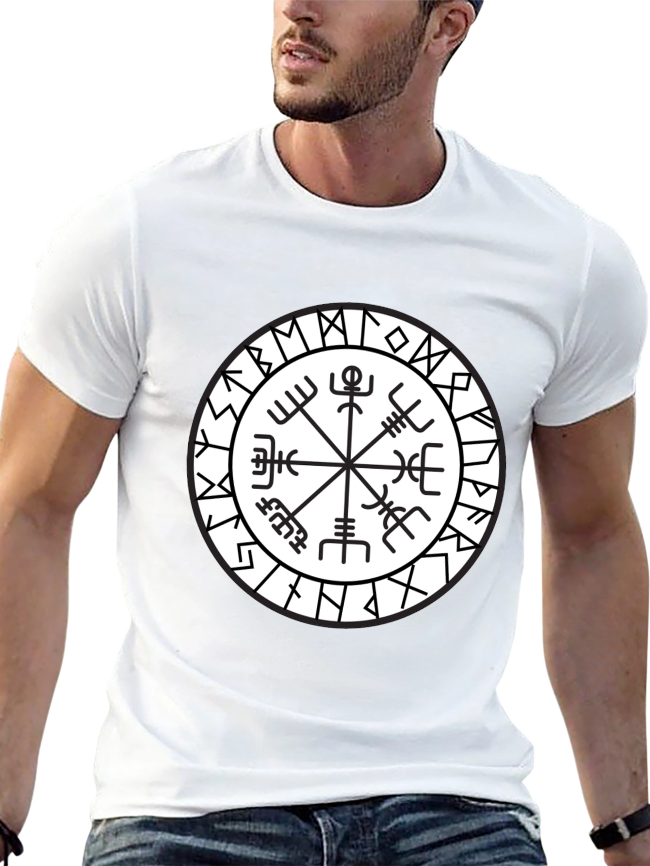 Vegvisir Viking Compass T-Shirt