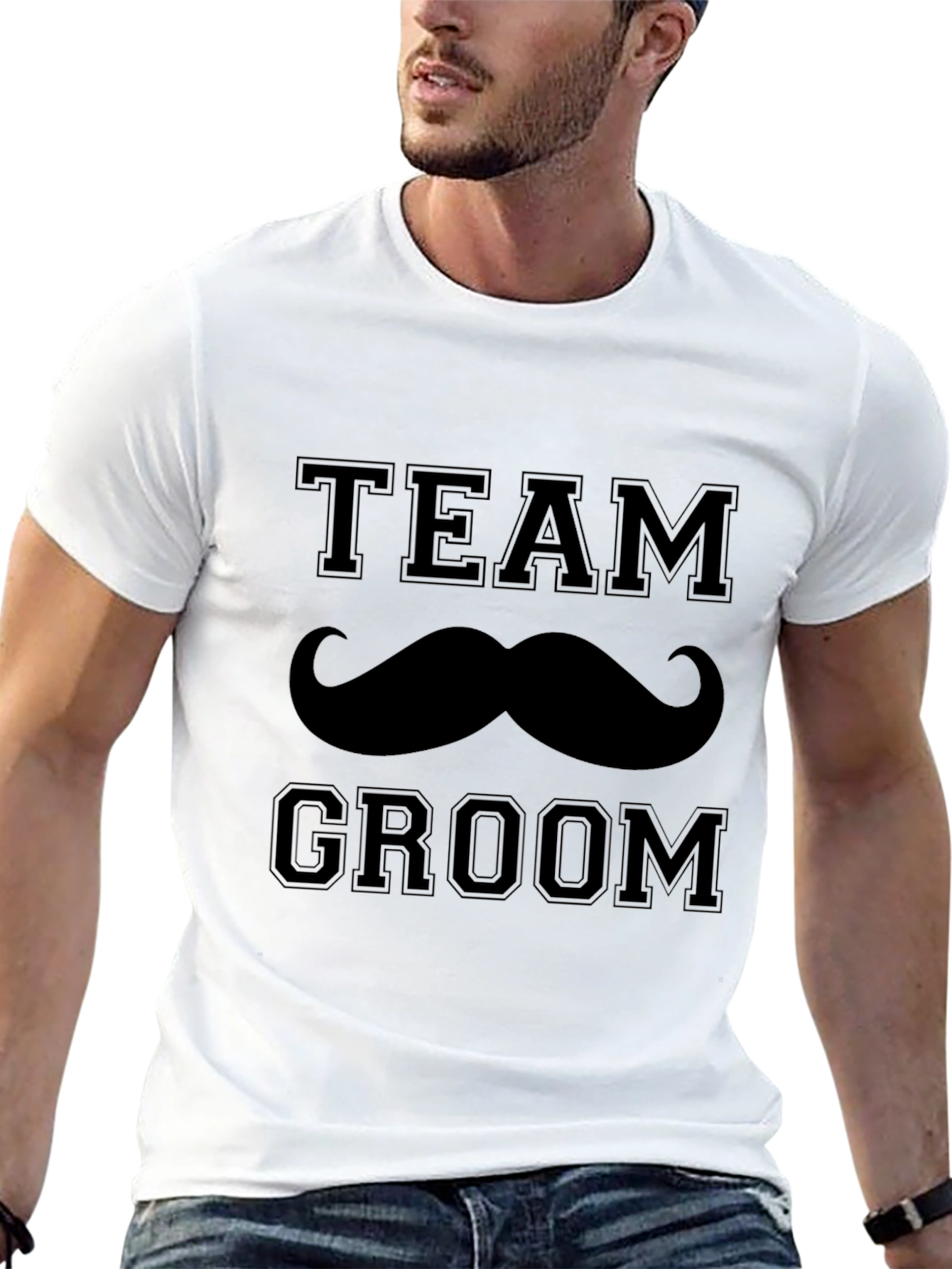 Team Groom T-Shirt Funny Grooming Bachelor Party Tee