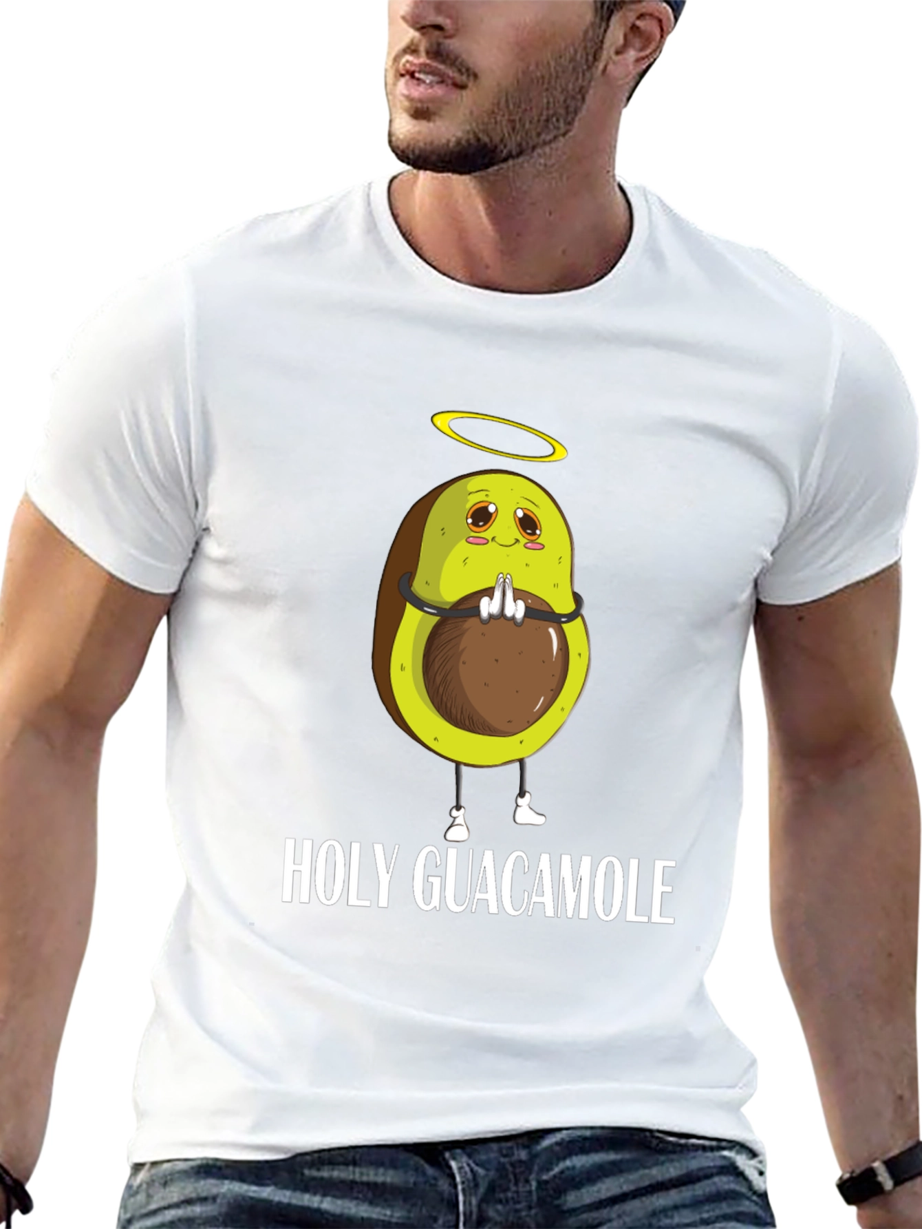 Holy Guacamole T-Shirt - Funny Avocado Tee