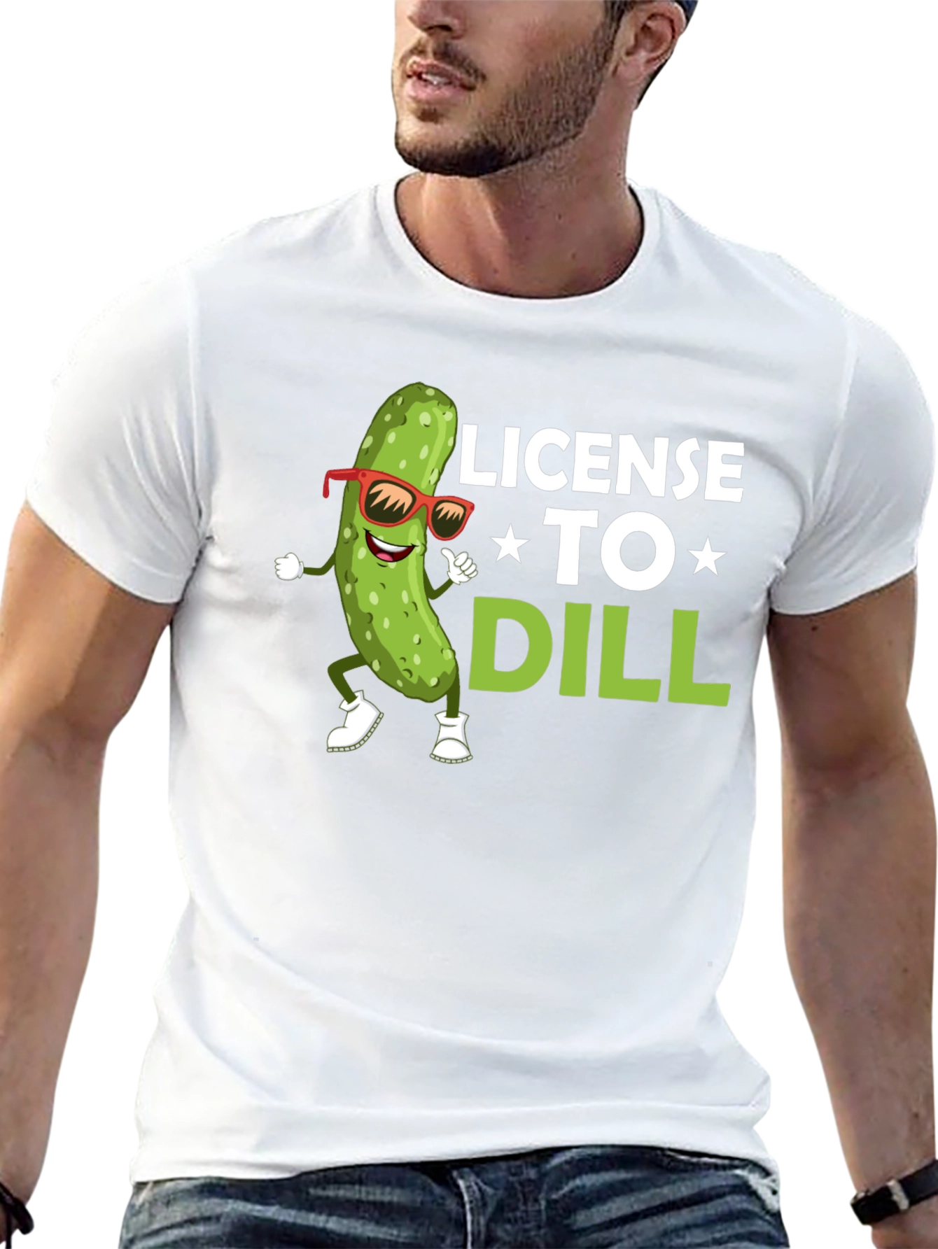 License to Dill Pickle Graphic T-Shirt
