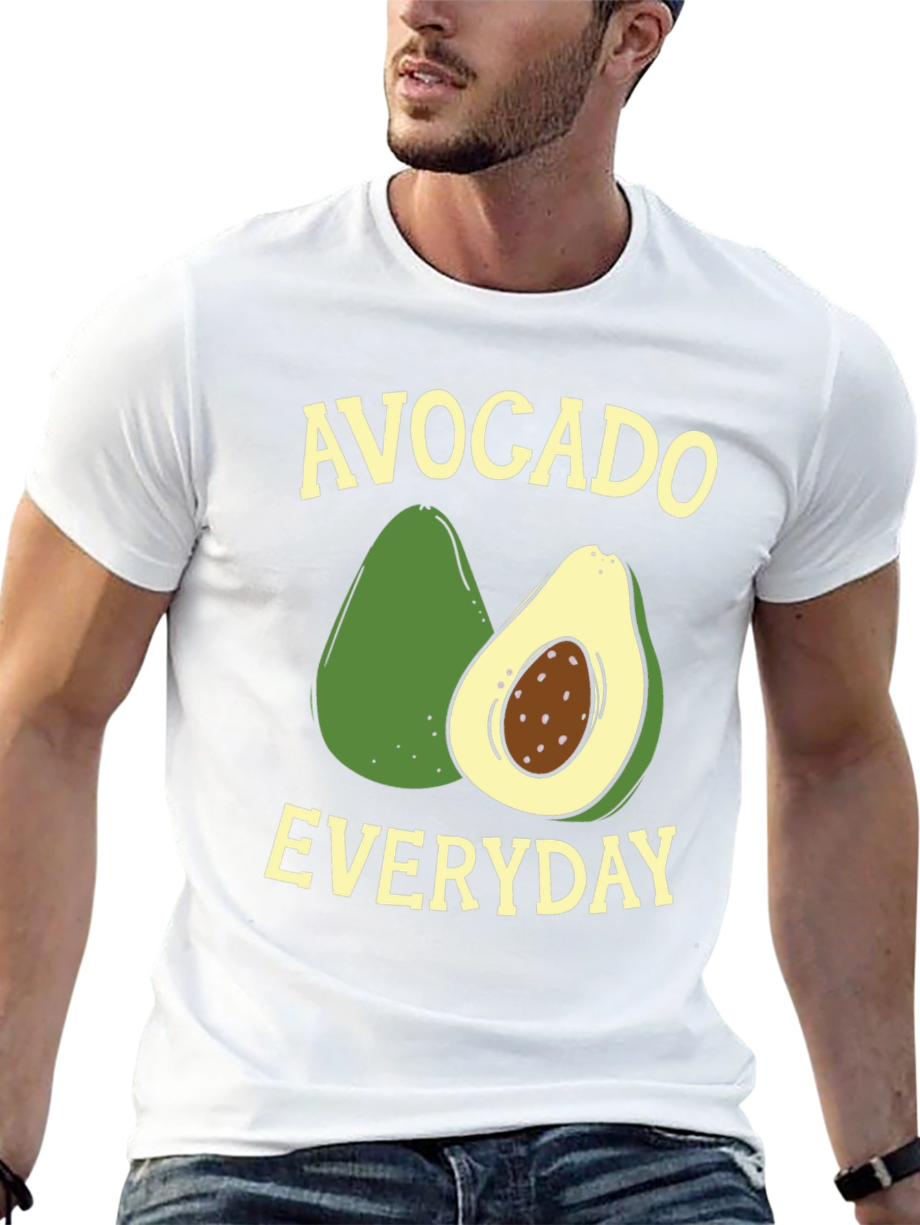 Avocado Everyday Graphic T-Shirt - Trendy Comfort Wear