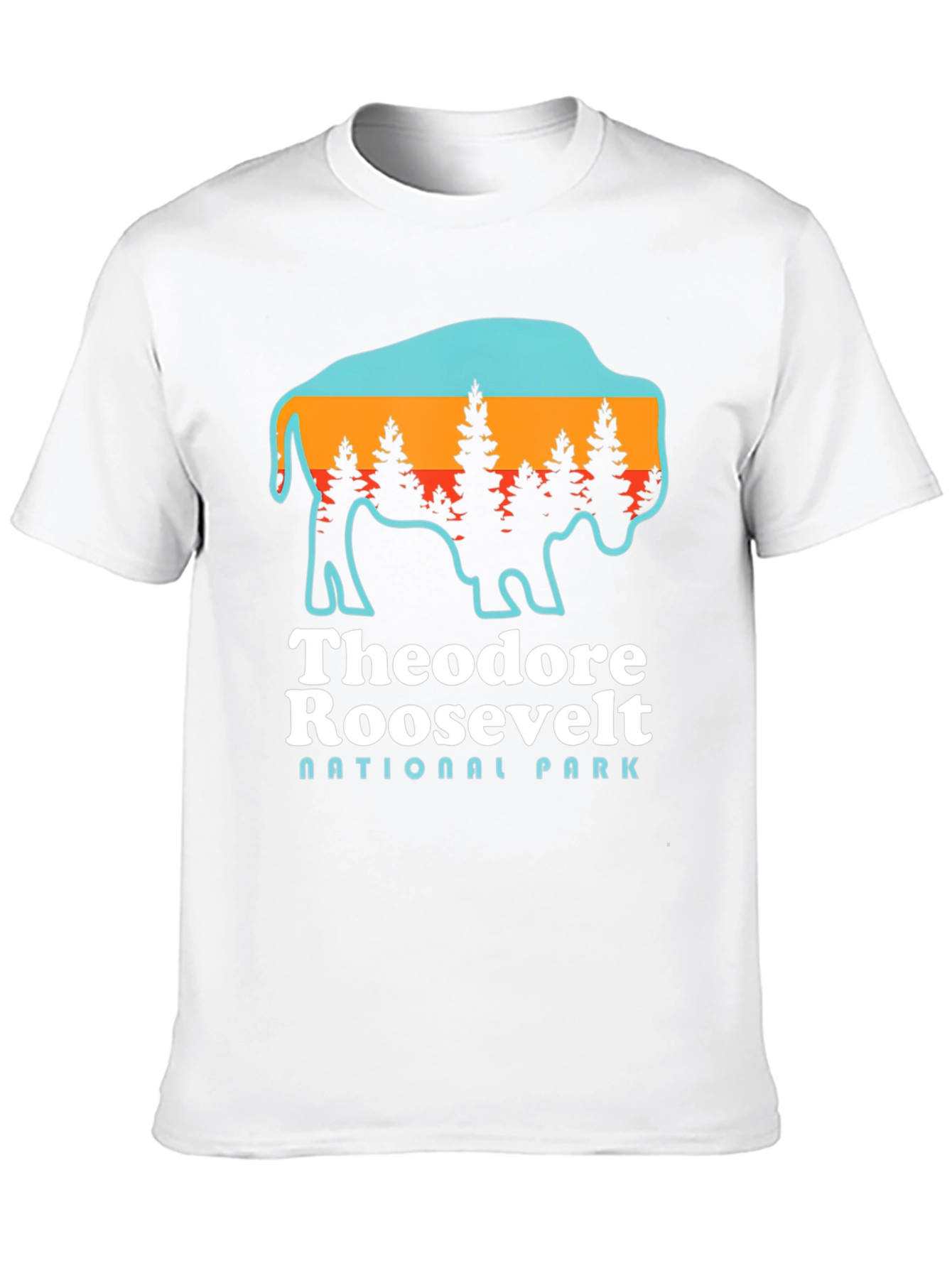Theodore Roosevelt National Park Bison T-Shirt