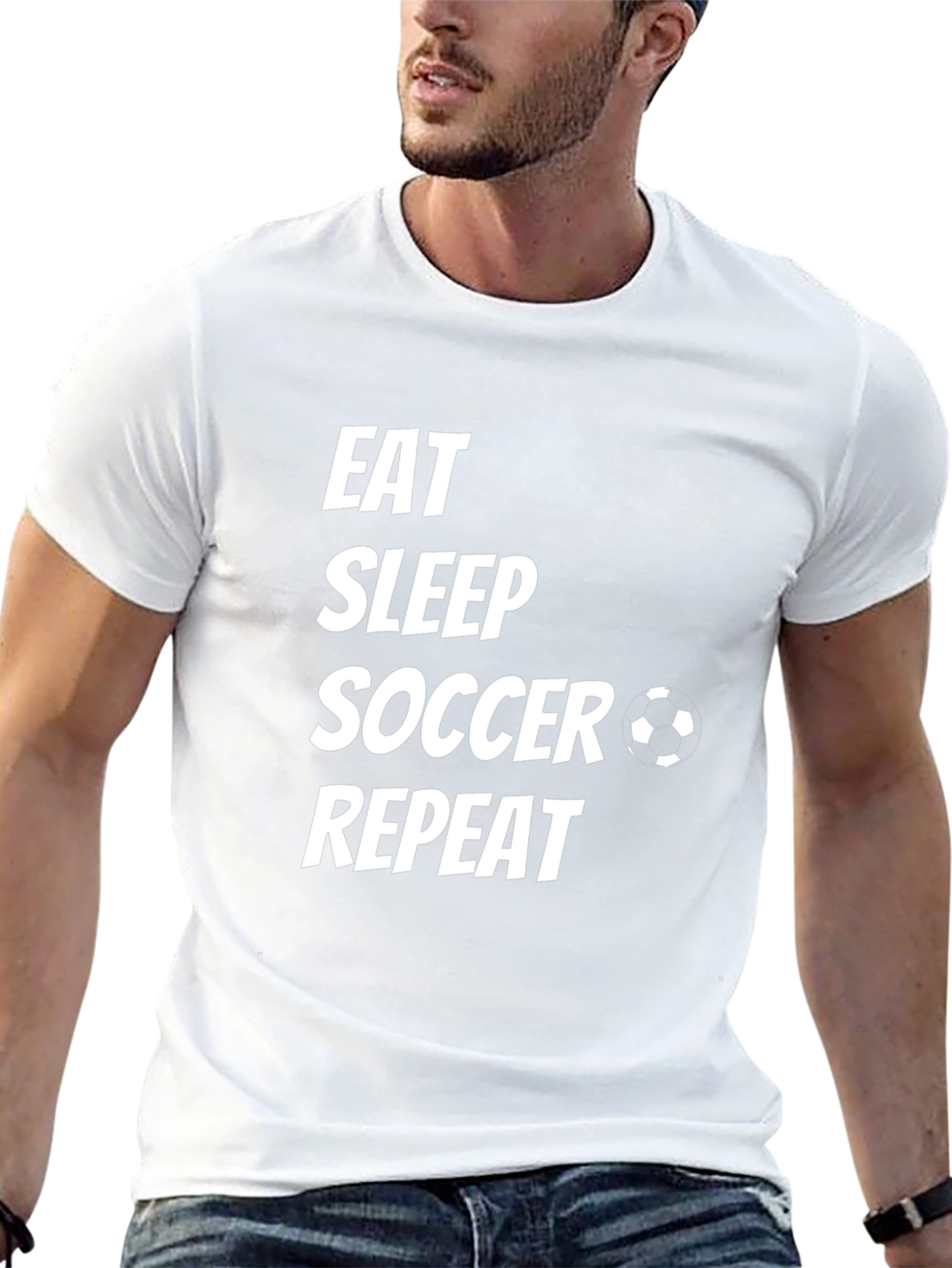 Eat Sleep Soccer Repeat T-Shirt