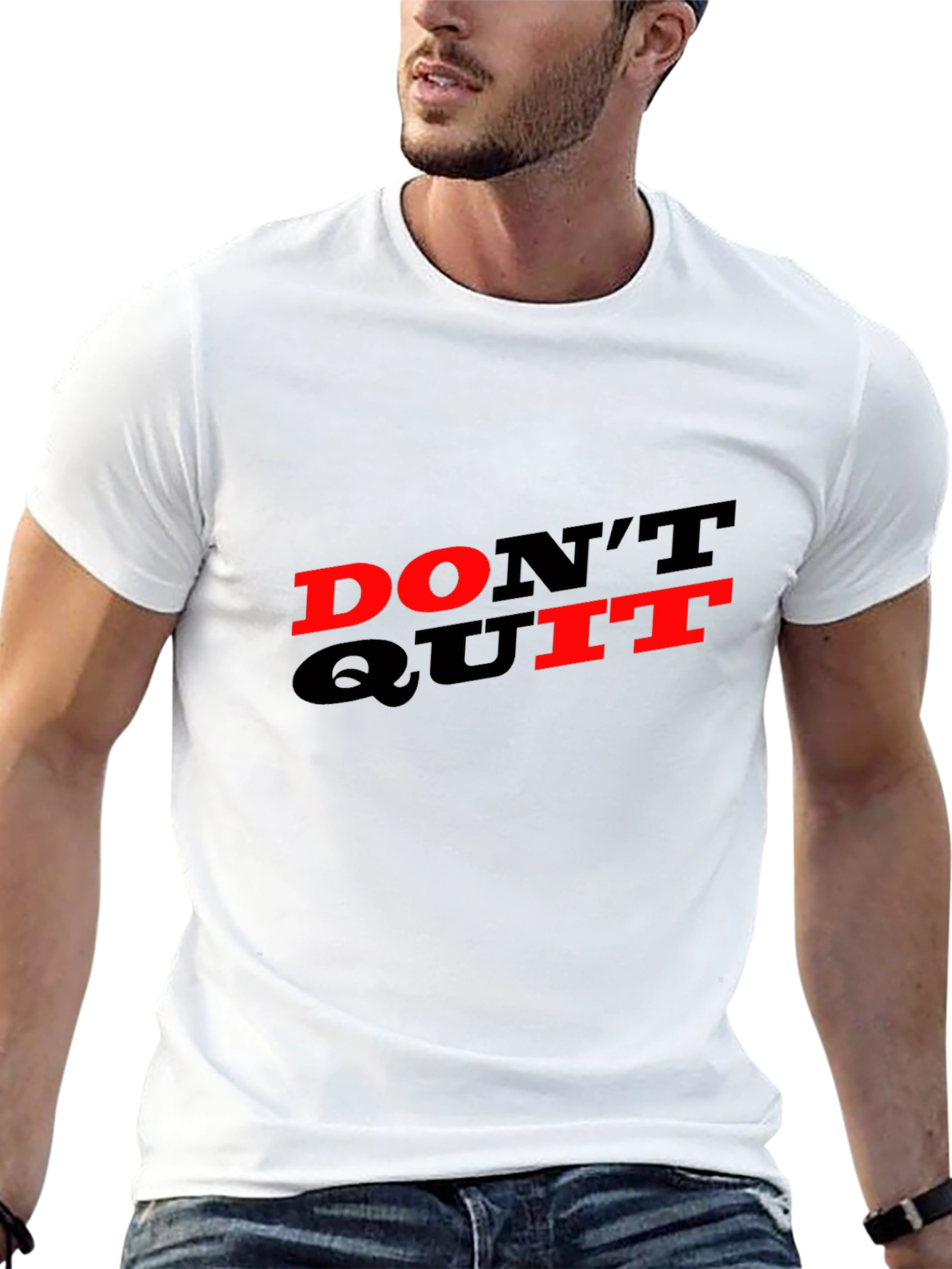 Motivational Dont Quit Graphic Tee