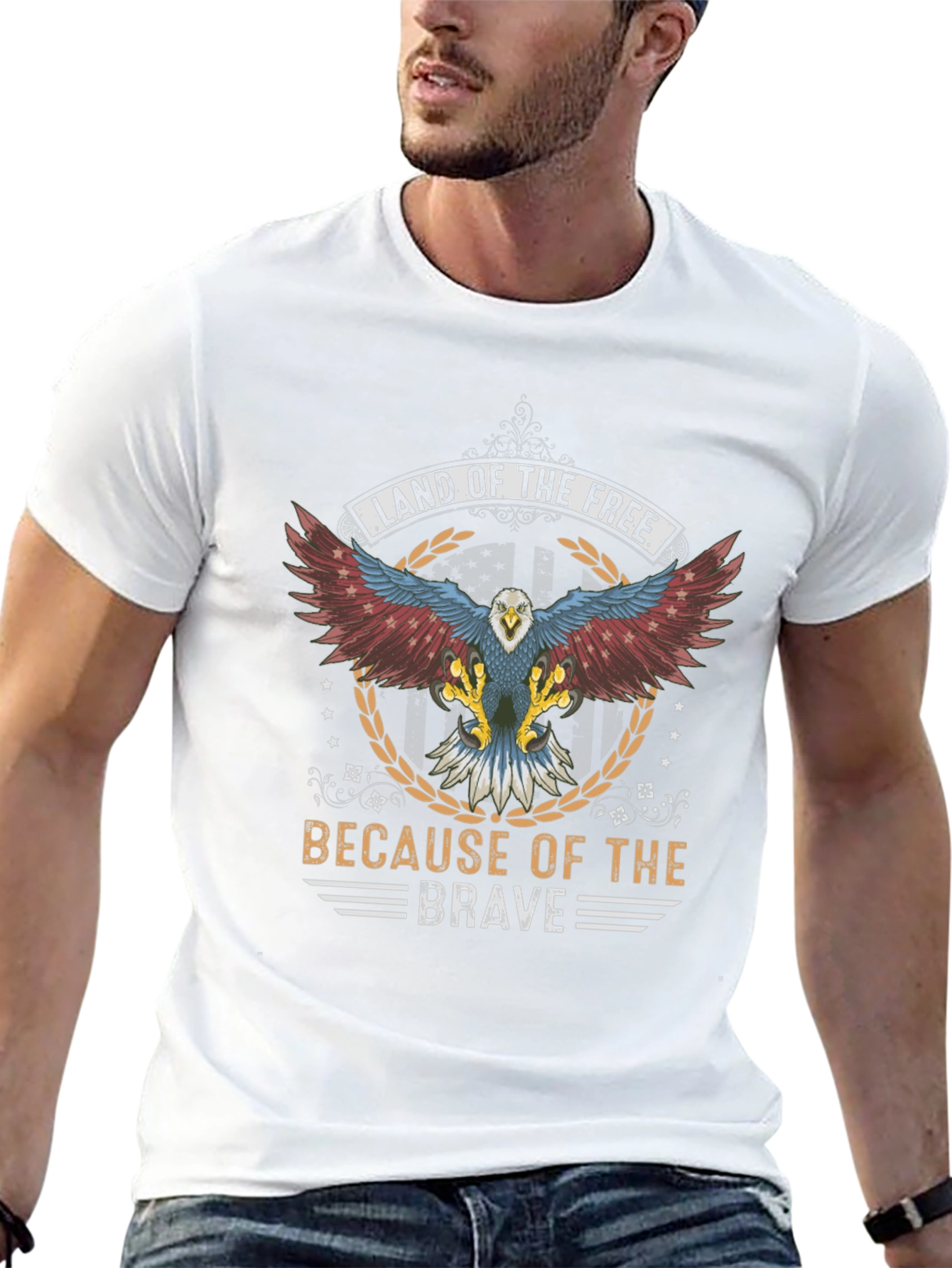 Land of the Free Graphic T-Shirt